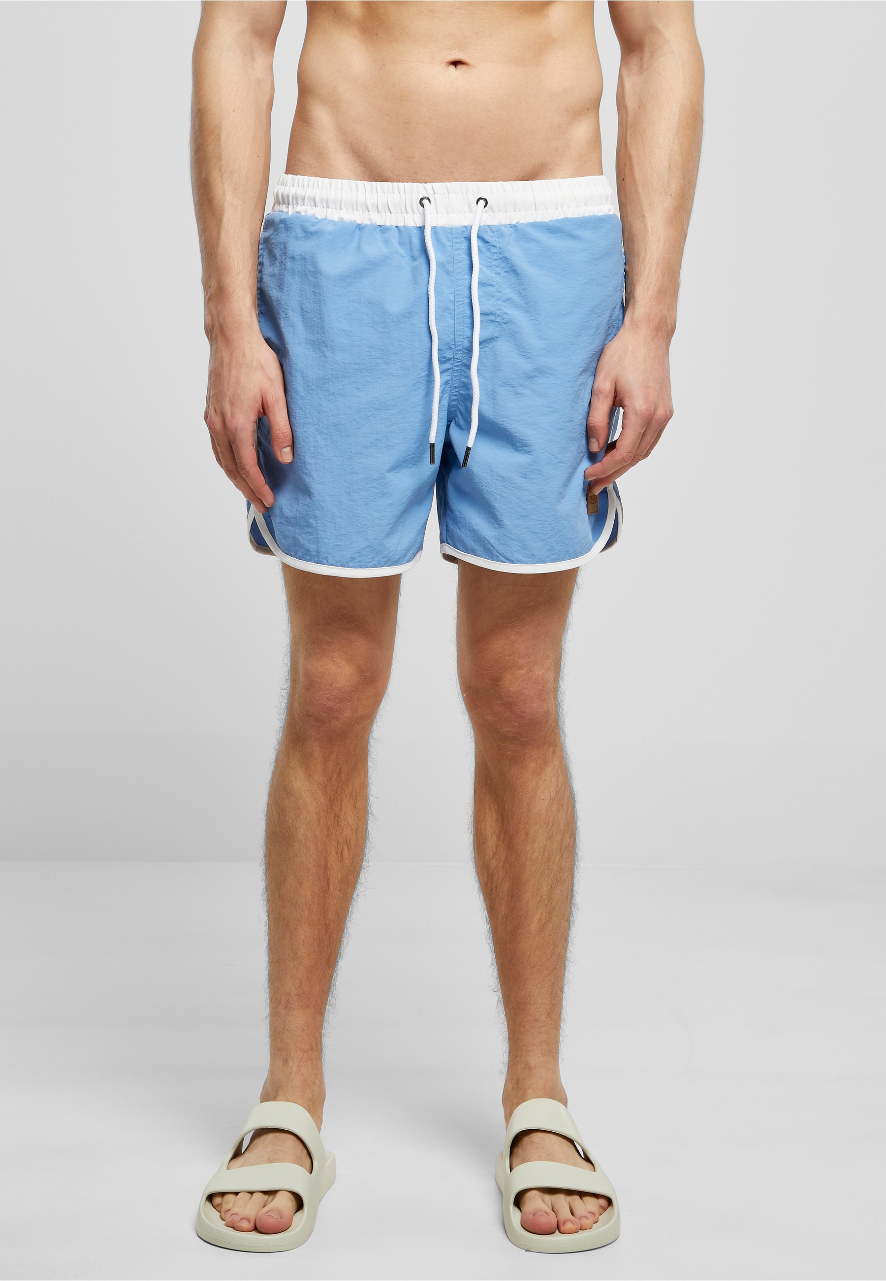 URBAN CLASSICS Badeshorts »Urban Classics Herren Retro Swimshorts«