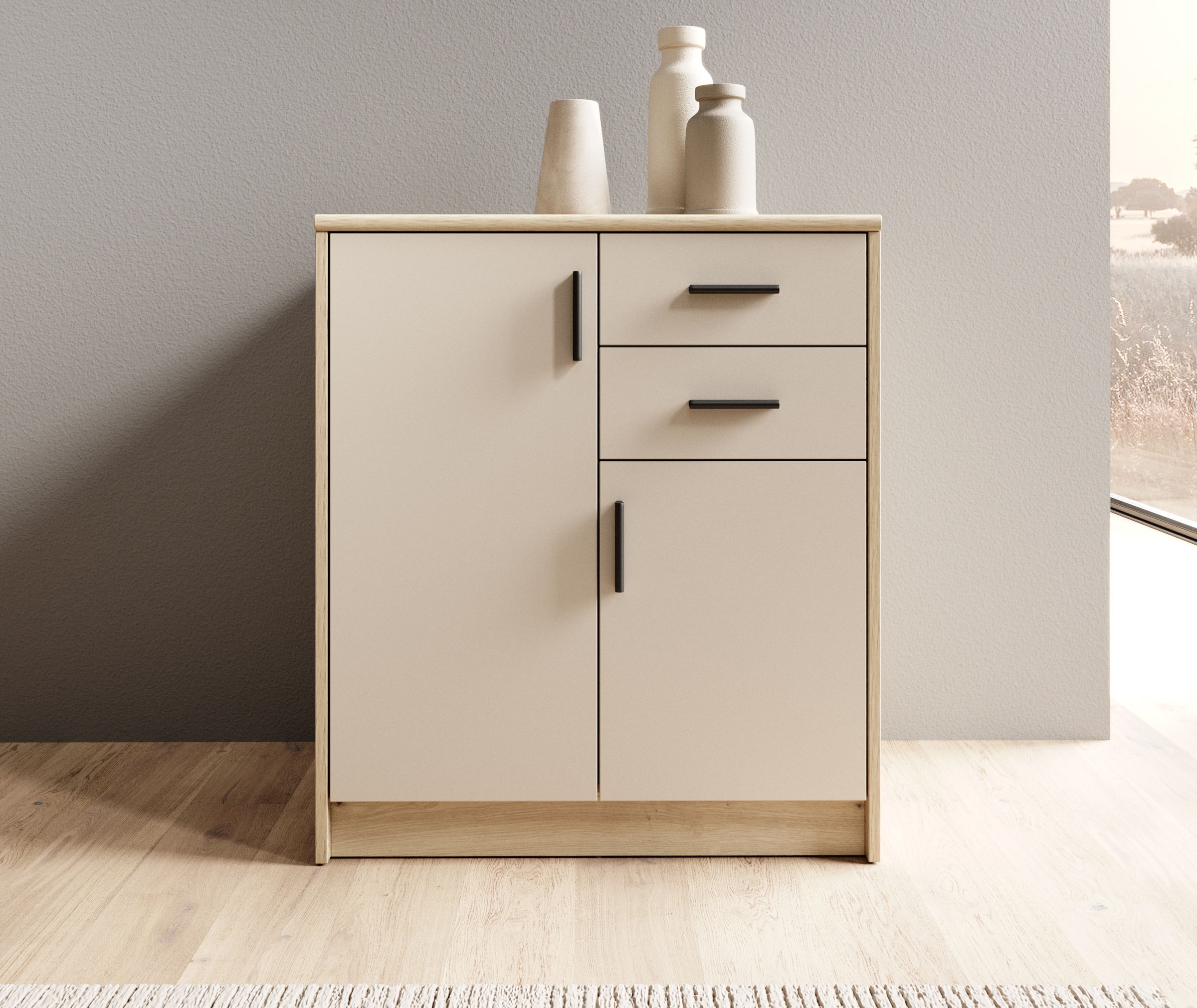 HBZ Sideboard "Nelly Kommode, BxHxT 74x86x50cm", (1 St.), Breite 74cm, Einl günstig online kaufen