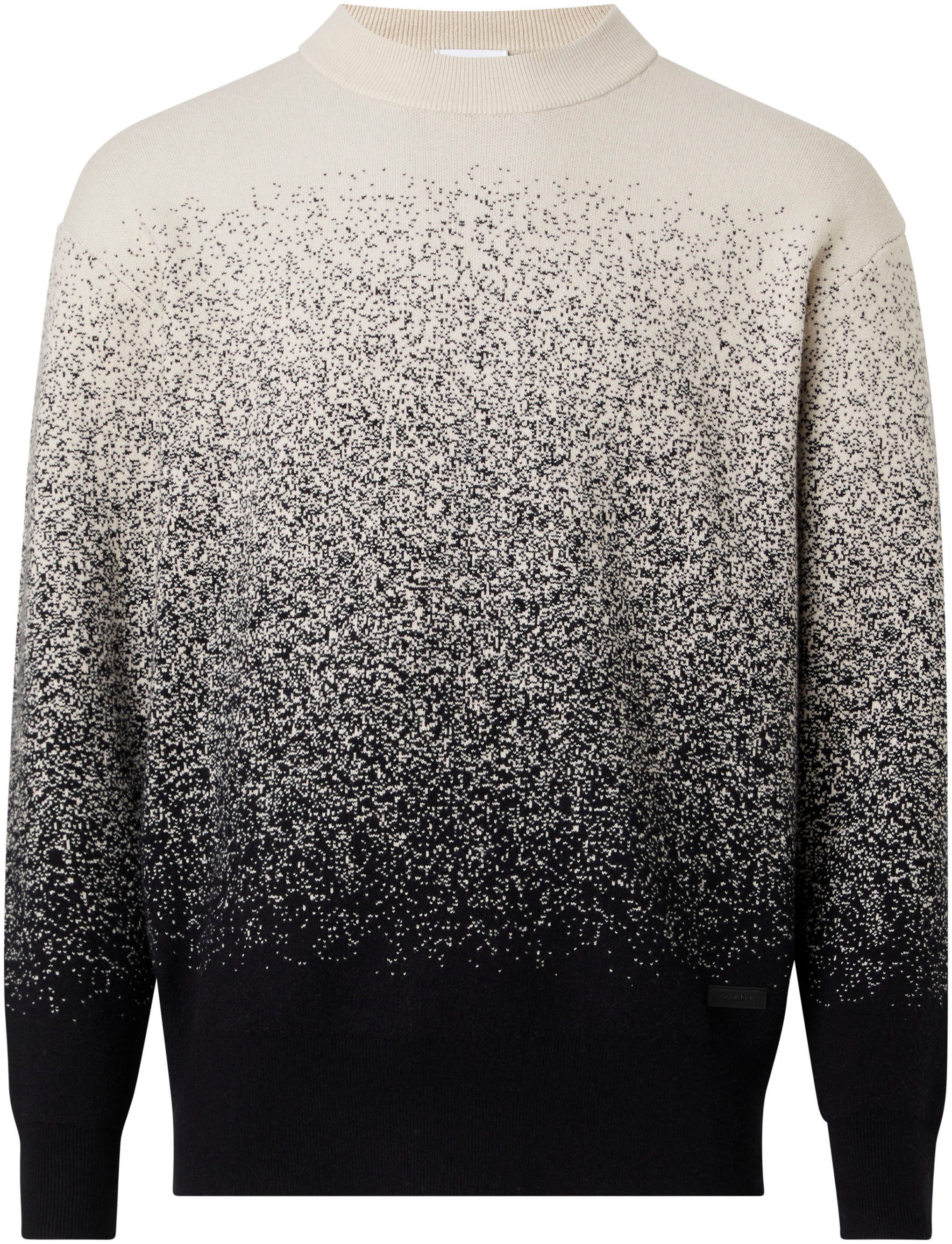 Calvin Klein Strickpullover »OMBRE JACQUARD SWEATER«