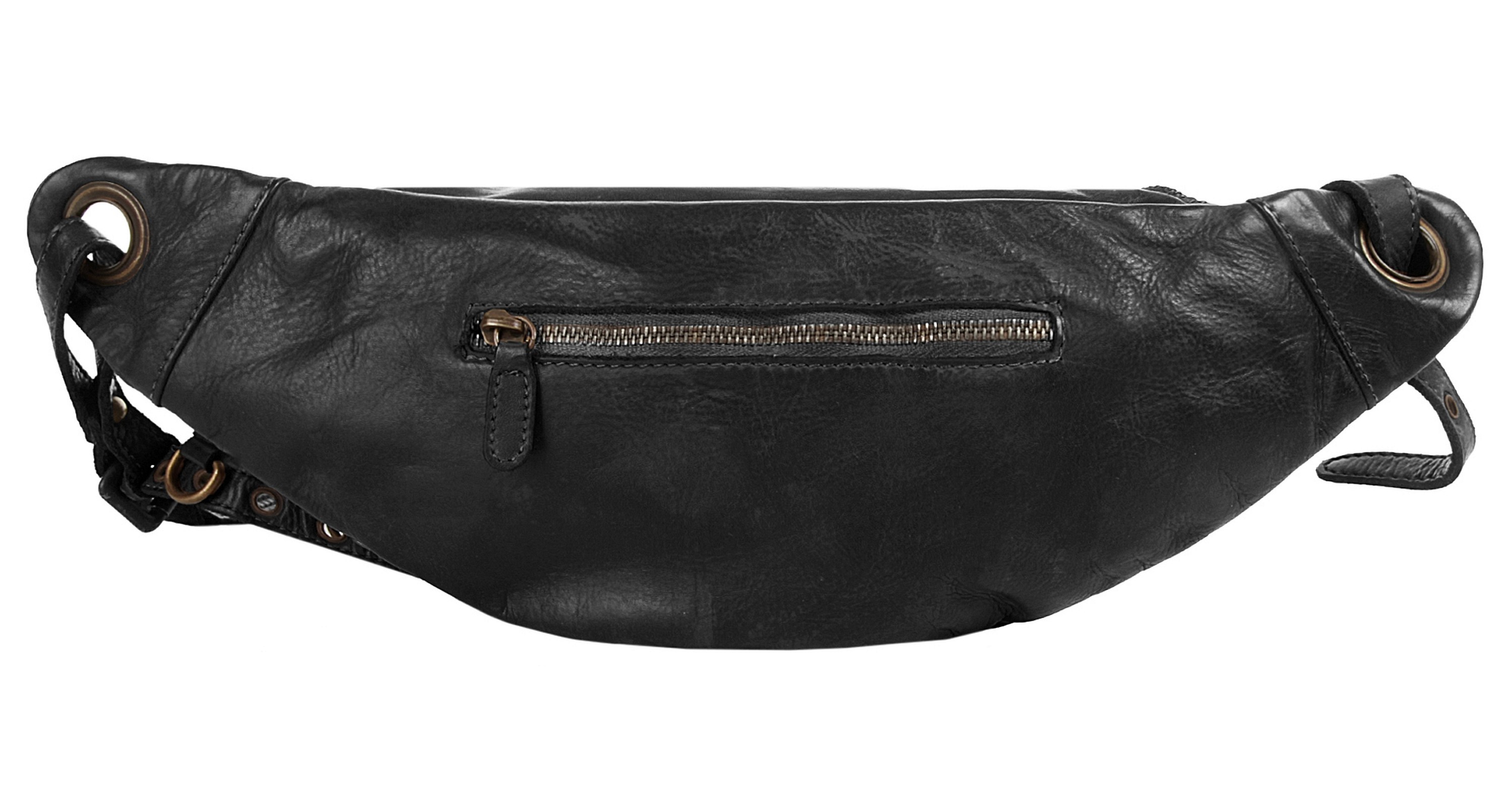 Thumbnail - X-Zone Umhängetasche echt Leder, Made in Italy