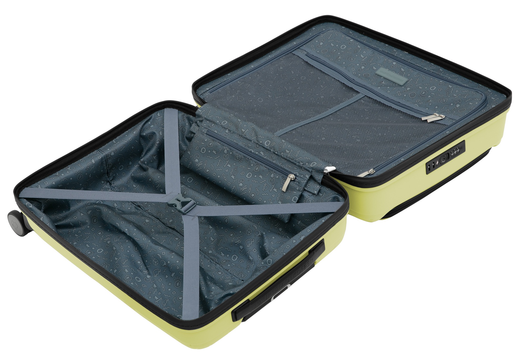 Hauptstadtkoffer Hartschalen-Trolley »TXL, in verschiedenen Farben und Größen« 40 l 4 Rollen Hartschalen-Koffer Reisegepäck TSA Schloss