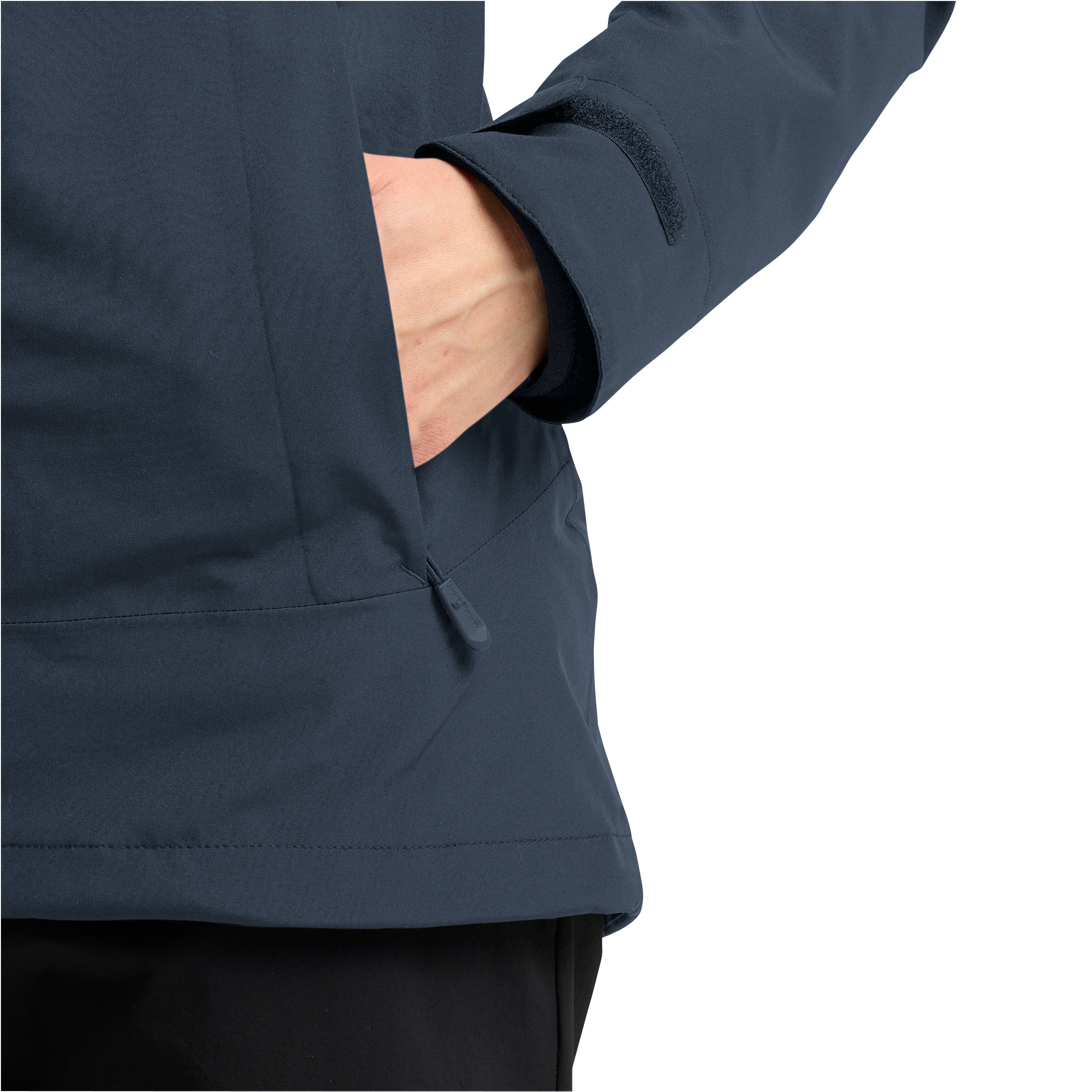 Jack Wolfskin 3-in-1-Funktionsjacke »MOONRISE 3IN1 JKT W« mit Kapuze 3in1, atmungsaktiv, Übergangsjacke