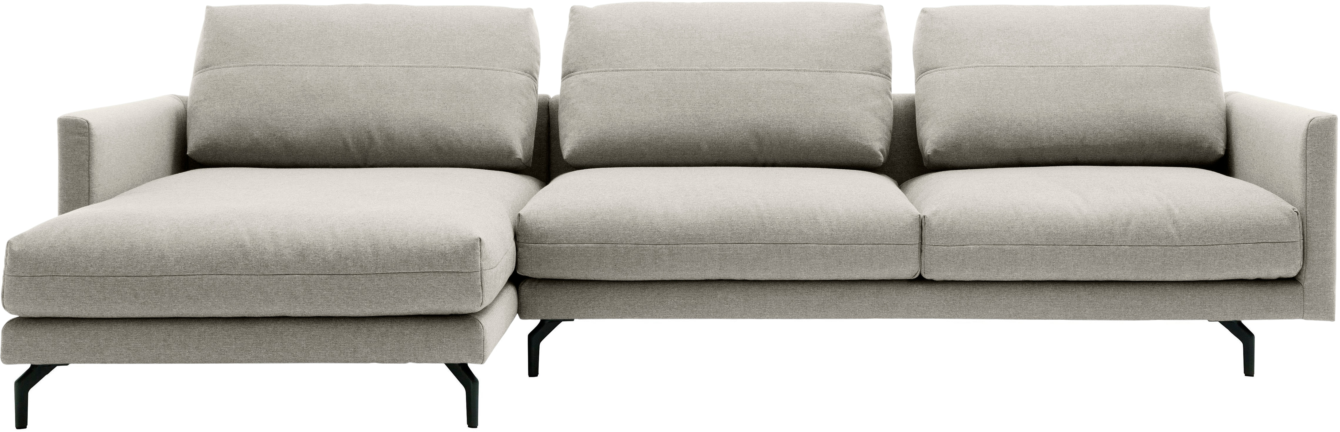 Creation BY ROLF BENZ Ecksofa "CR.414, Designecksofa, Polsterecke, Breite 300cm, L-Form" wahlweise aus feinstem Rindsleder oder hochwertigem Chenille