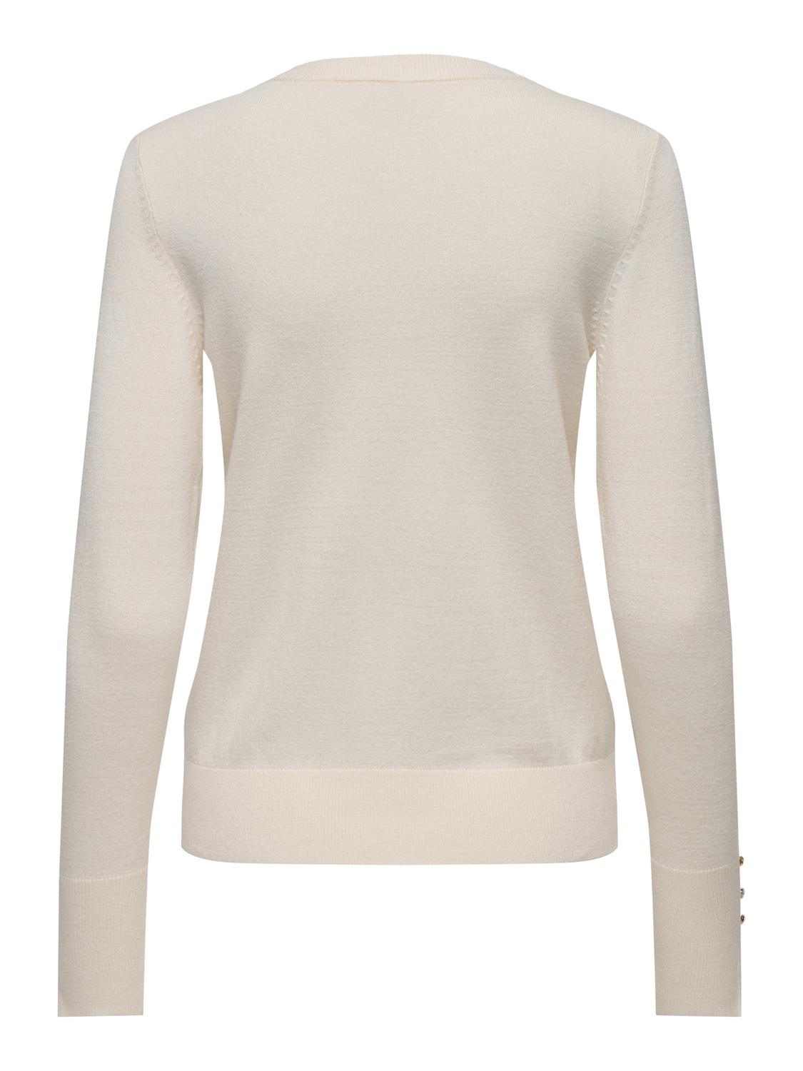 Thumbnail - JDY Rundhalspullover "JDYMALOU L/S ON BUTTON PULLOVER KNT NOOS"