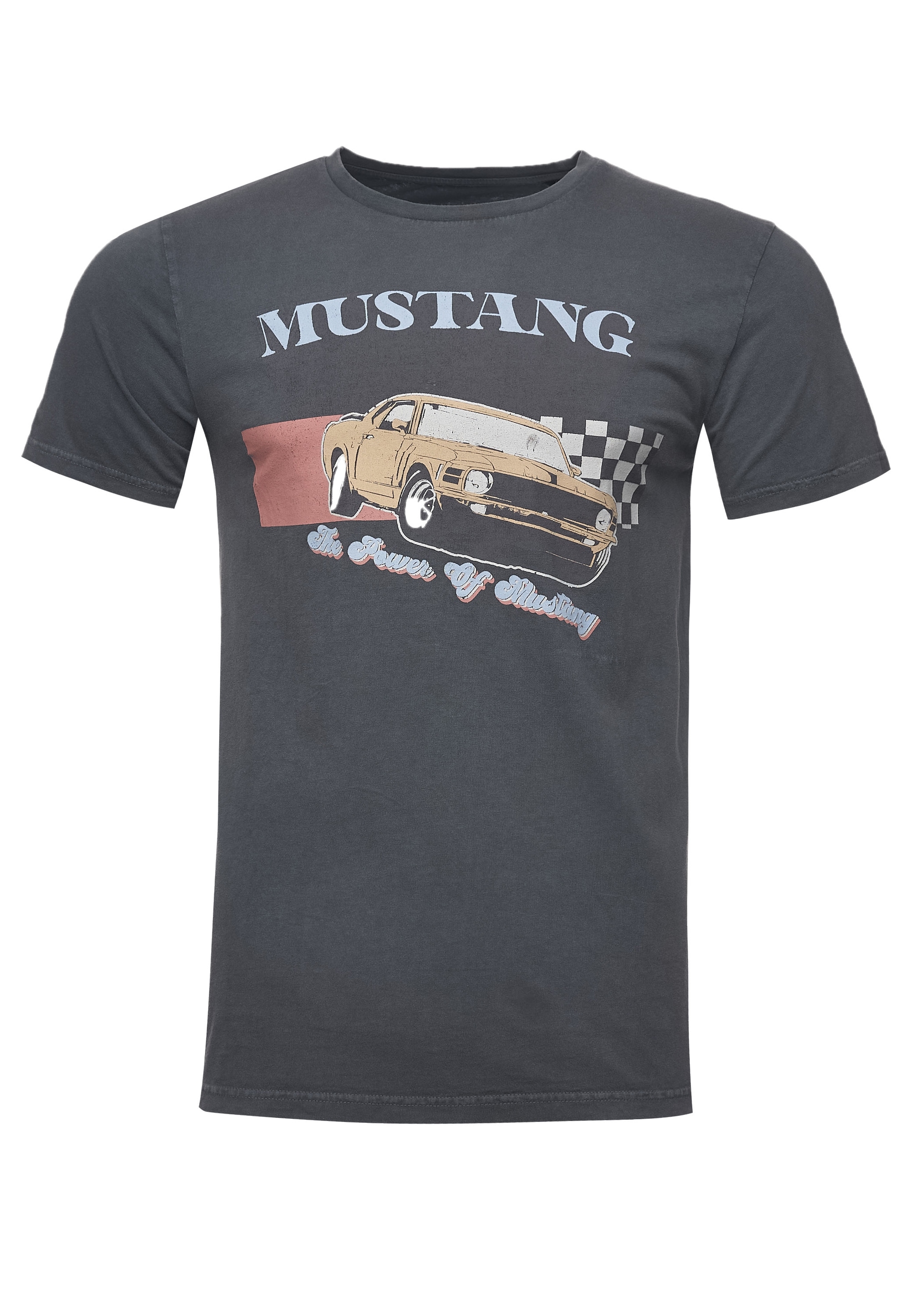 Recovered T-Shirt »Ford The Power Of Mustang«, (1 tlg.), mit coolem Ford Mustang-Print