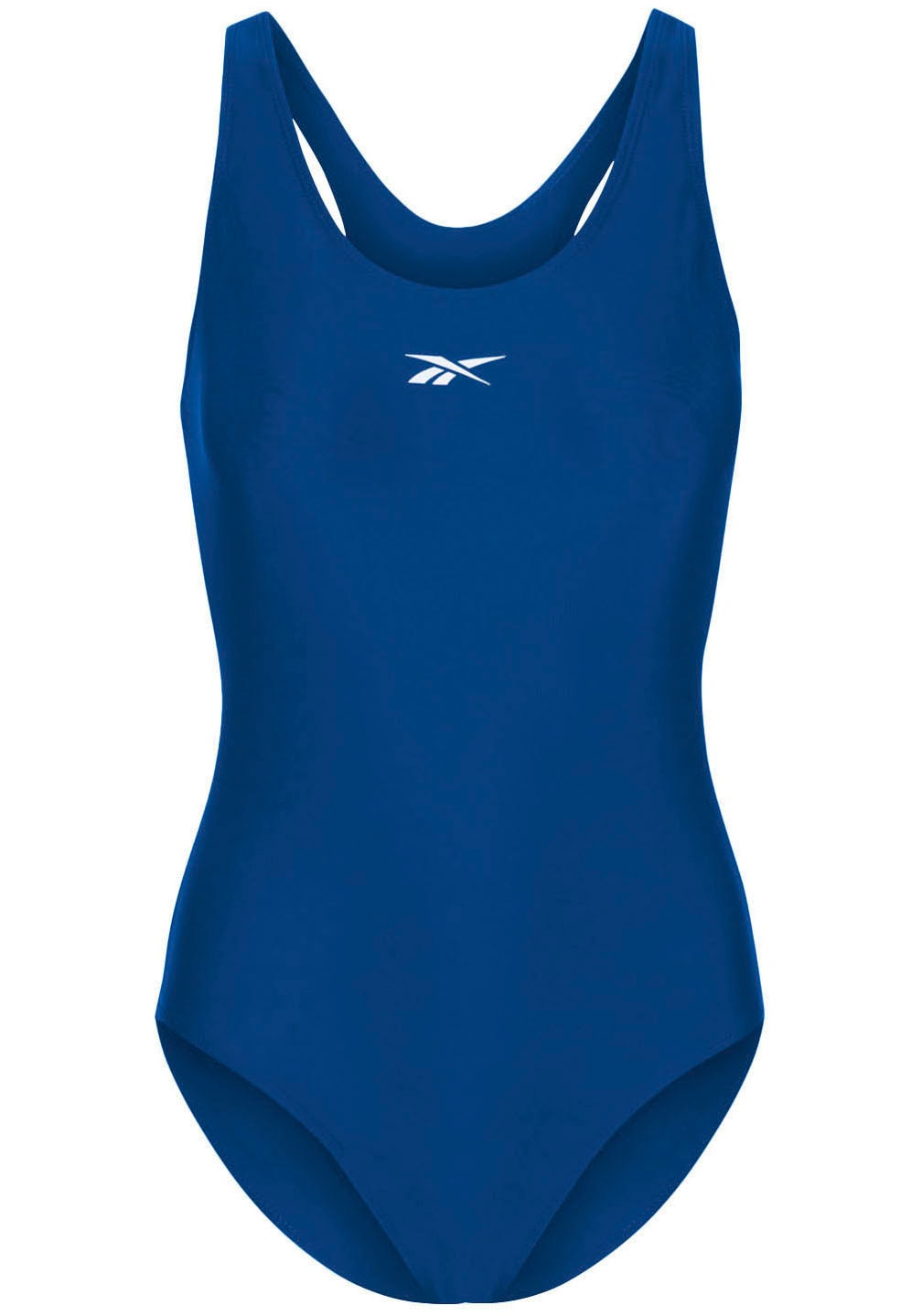 Reebok Badeanzug »Adelia«, mit vorn BAUR kaufen am online | und Rücken Logoschriftzug