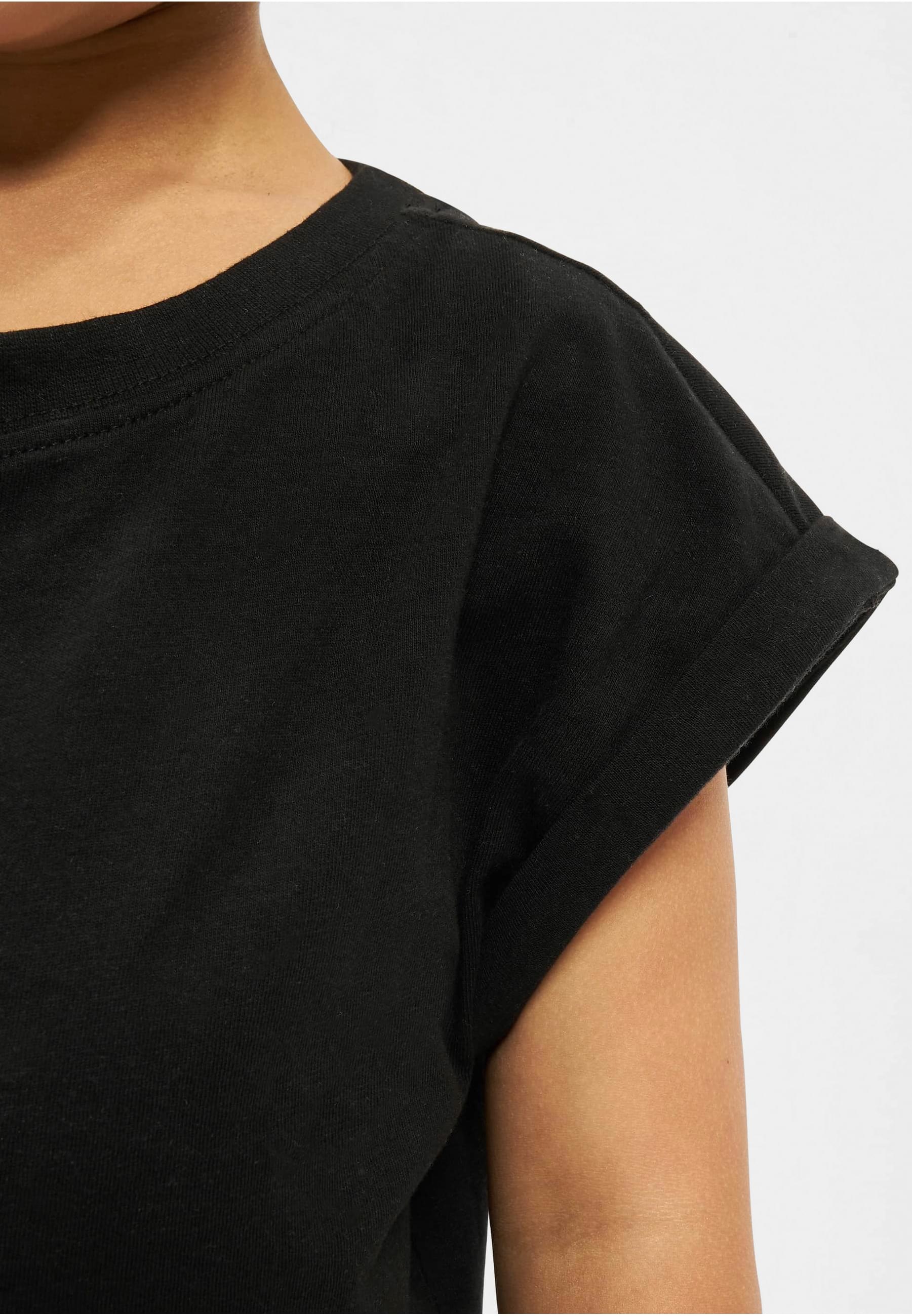 URBAN CLASSICS T-Shirt »Urban Classics Damen Girls Organic Extended Shoulder Tee«, (1 tlg.)
