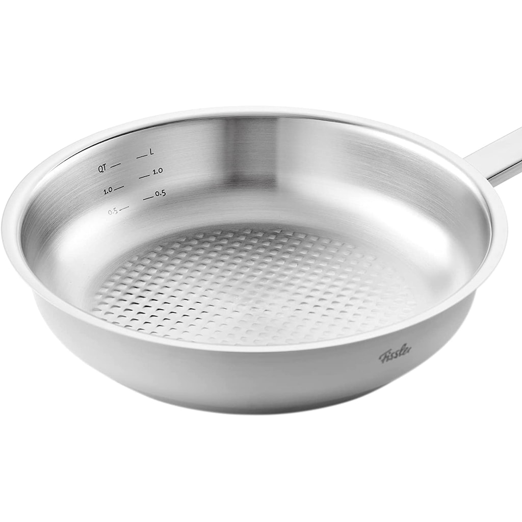 Fissler Bratpfanne »ORIGINAL-PROFI COLLECTION®«, Edelstahl 18/10, (1 tlg.), mit breitem Schüttrand, Kaltmetallgriffen. Made in Germany, Induktion