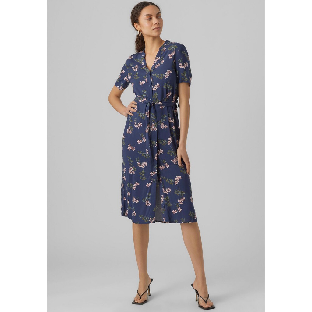 Vero Moda Sommerkleid »VMVICA S/S SHIRT DRESS GA WVN NOOS«