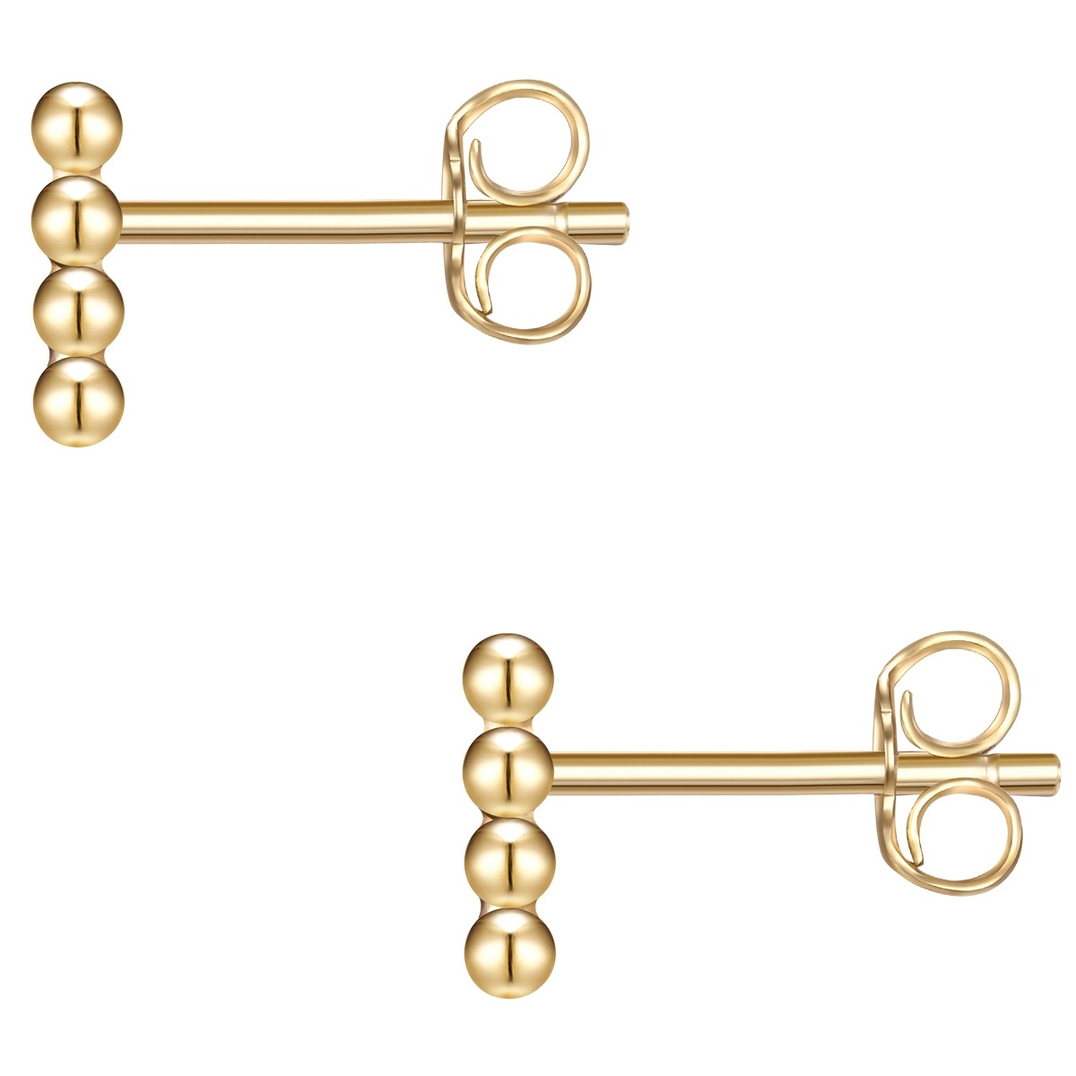 Glanzstücke München GSM1869 Stud Earrings Yellow Gold 6.3mm 2