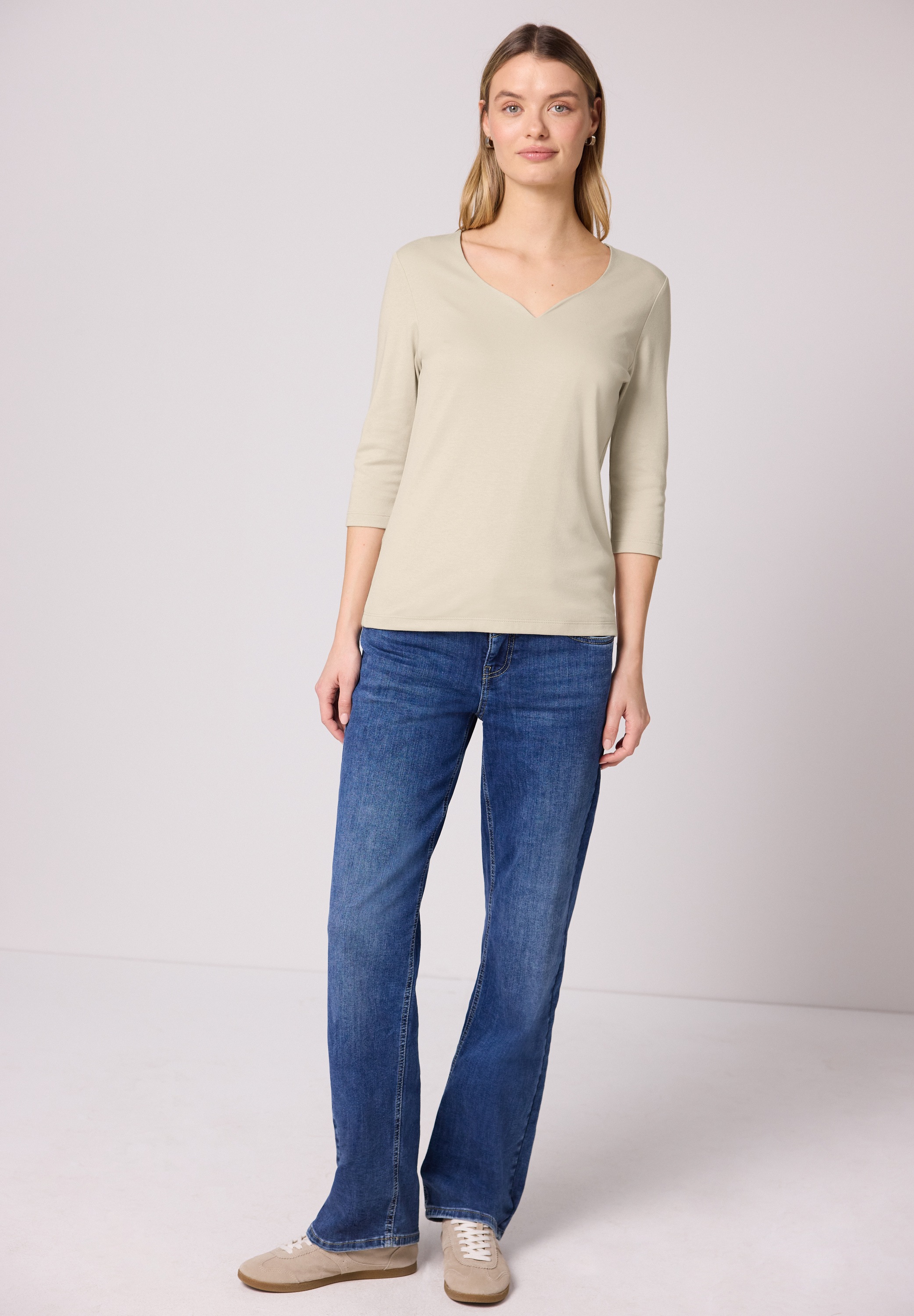 STREET ONE 3/4-Arm-Shirt Jersey