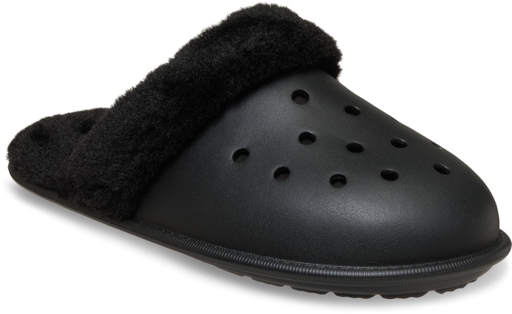 Crocs Pantoffel "Classic Fuzz Scuff" Hausschuh, Clog mit Warmfutter günstig online kaufen