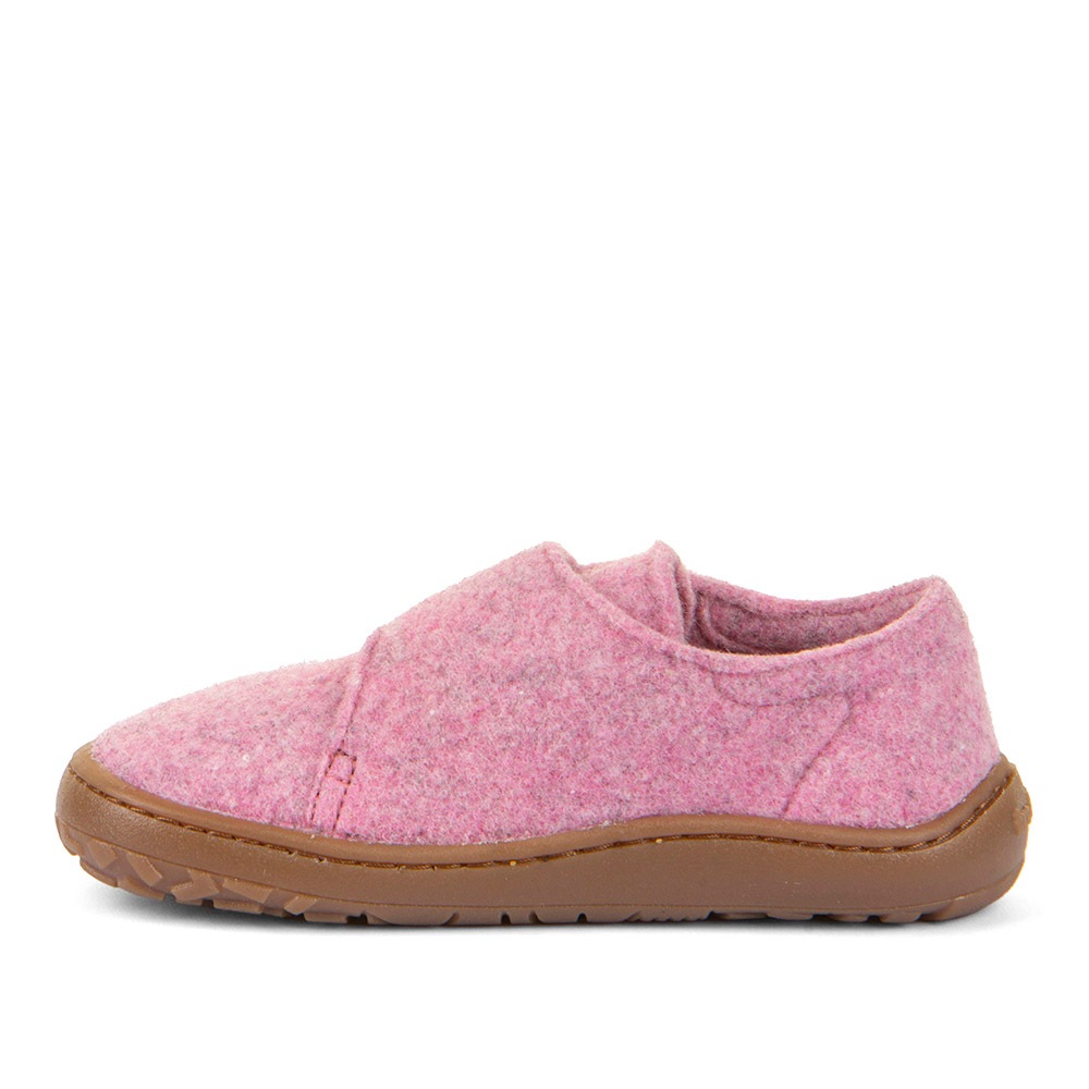 froddo® Hausschuh »BAREFOOT WOOLY«, Klettschuh, Kindergartenschuh mit Wollfutter