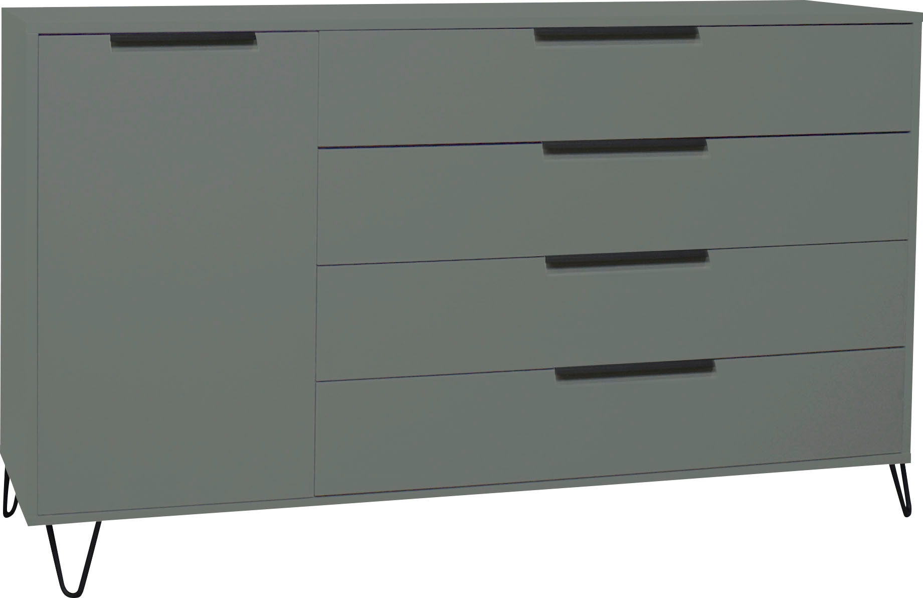 Mäusbacher Highboard »Bonnie TOPSELLER!«, Highboard mit Drahtgestell