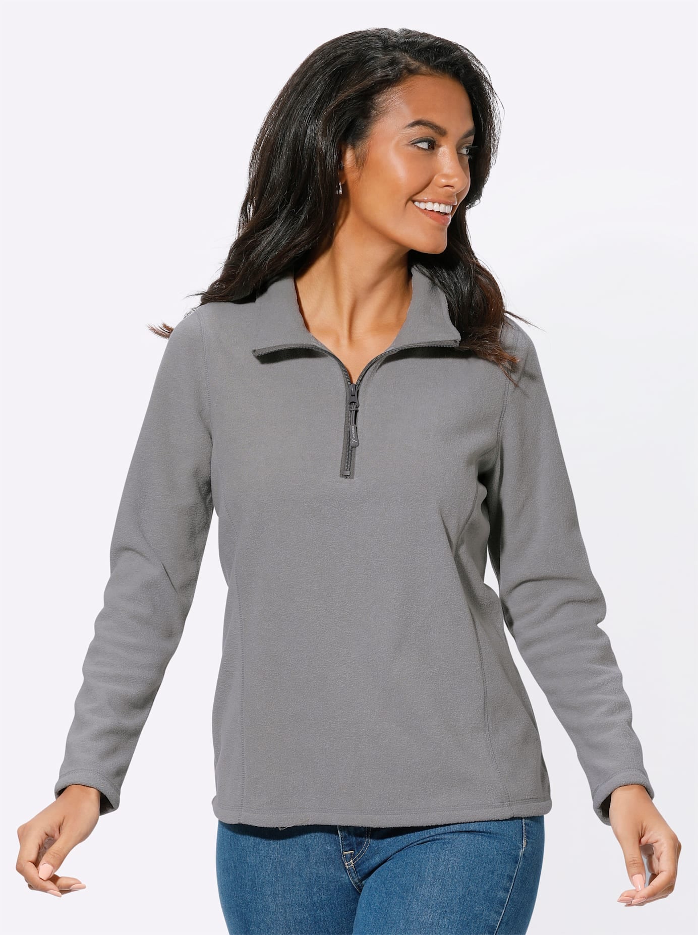 Casual Looks Fleeceshirt "Fleece-Shirt" 1 Stk. tlg. günstig online kaufen