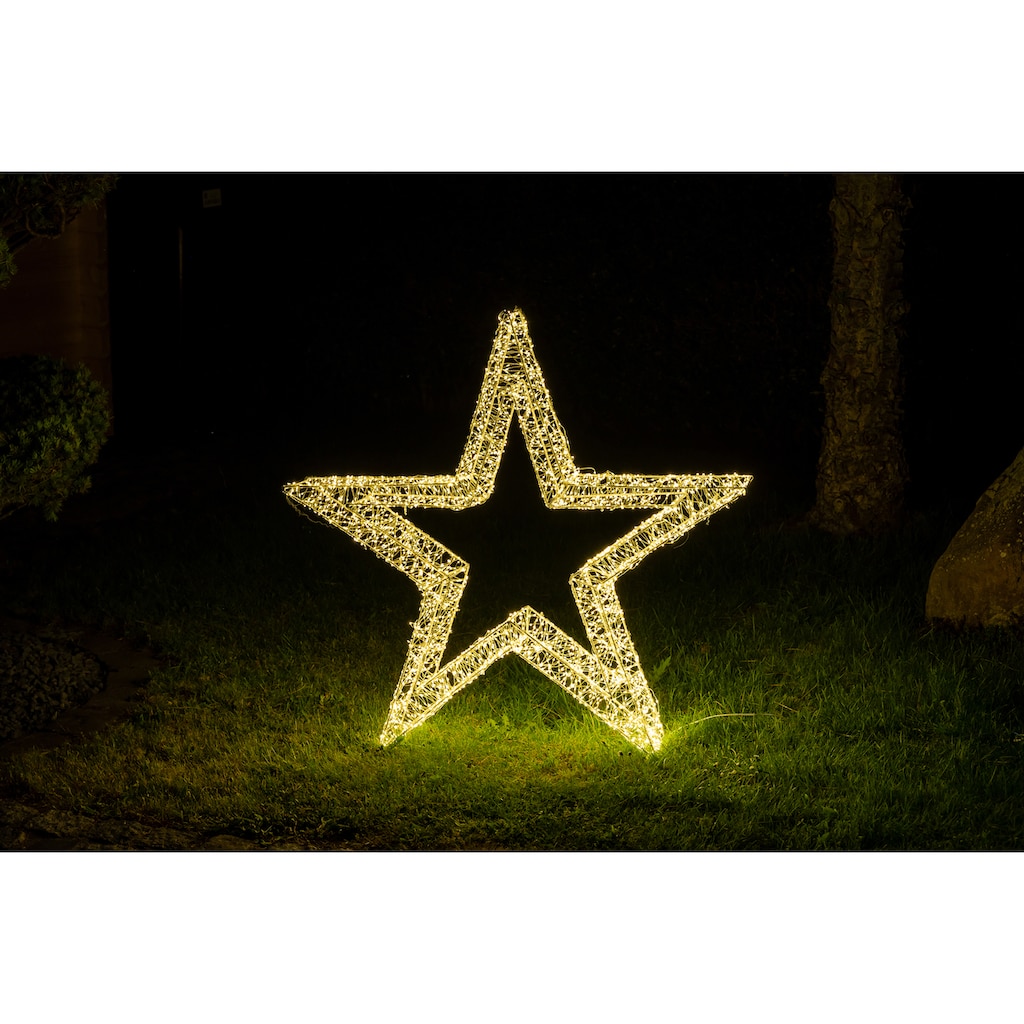 Star-Max LED Stern »Weihnachtsstern, Weihnachtsdeko aussen«, 4320 flammig-flammig