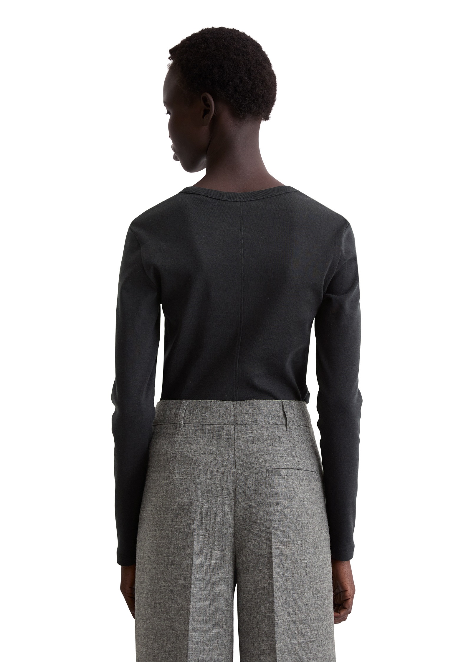 Marc O'Polo Langarmshirt »aus reiner Bio-Baumwolle«