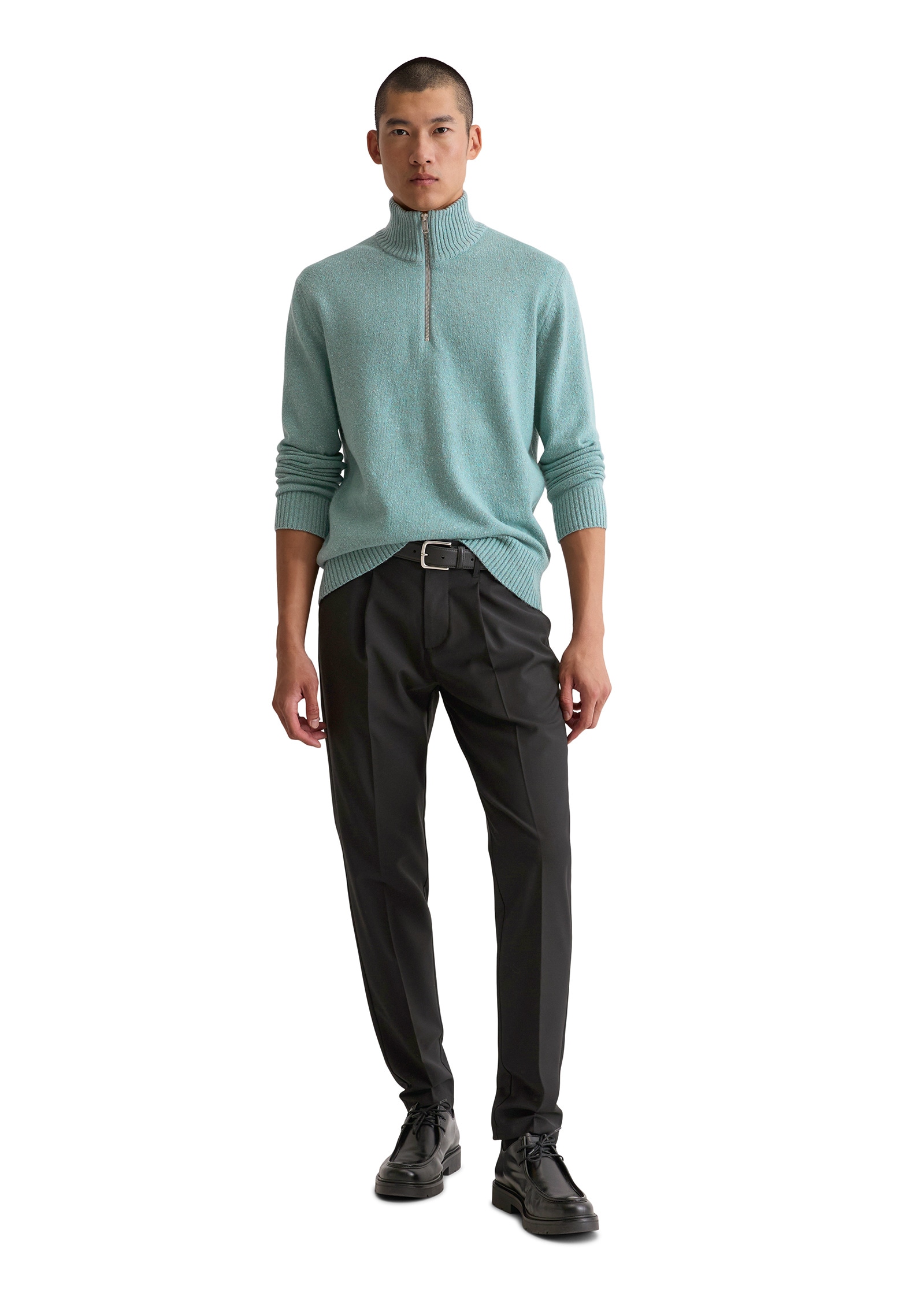 Marc O'Polo Troyer »aus gesprenkeltem Tweedgarn«