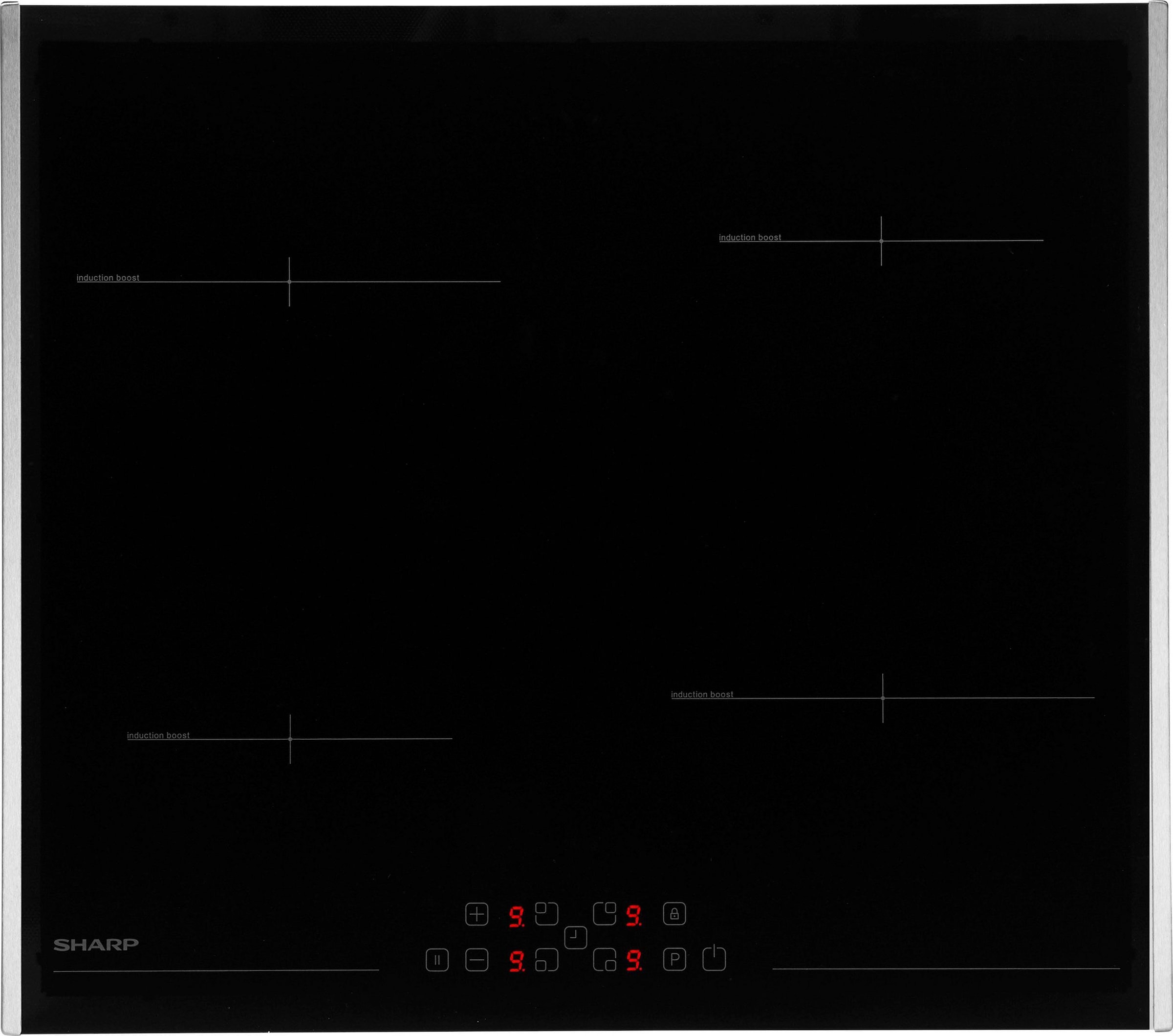 Sharp Backofen-Set »Pyro-Megaset_Ind_Graphit«, K-61V28BM1-EU, Pyrolyse-Selbstreinigung