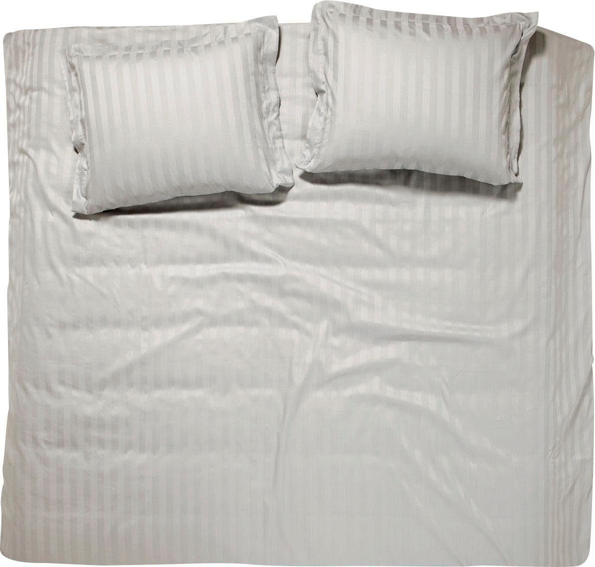 damai Bettwäsche "Streifsatin in Gr. 135x200, 155x220 oder 200x200 cm" 3 St günstig online kaufen