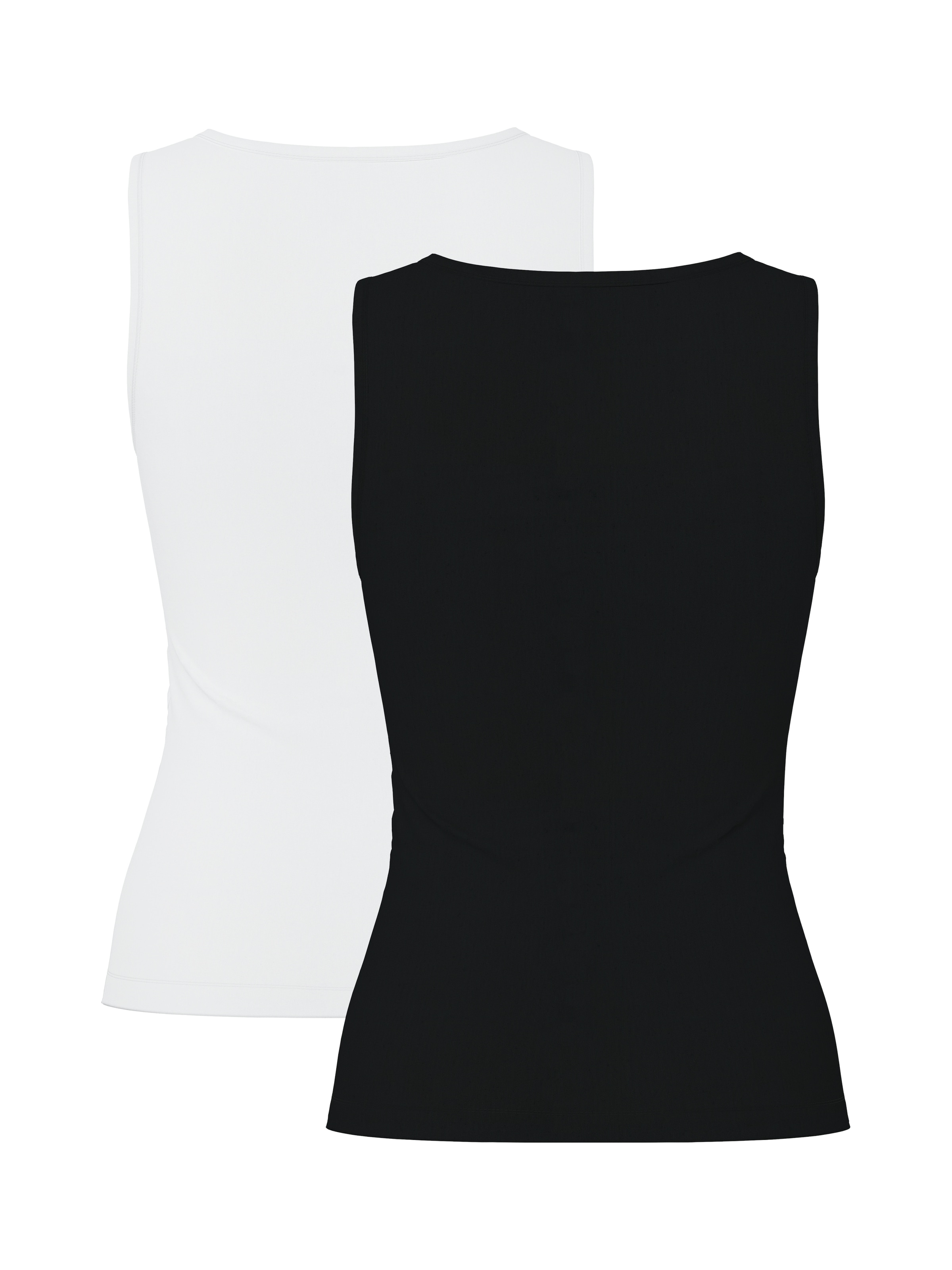 pieces Tanktop »PCAMELIA TANK TOP 2-PACK JRS NOOS BC« 2er-Pack,  mit klassischen Farben