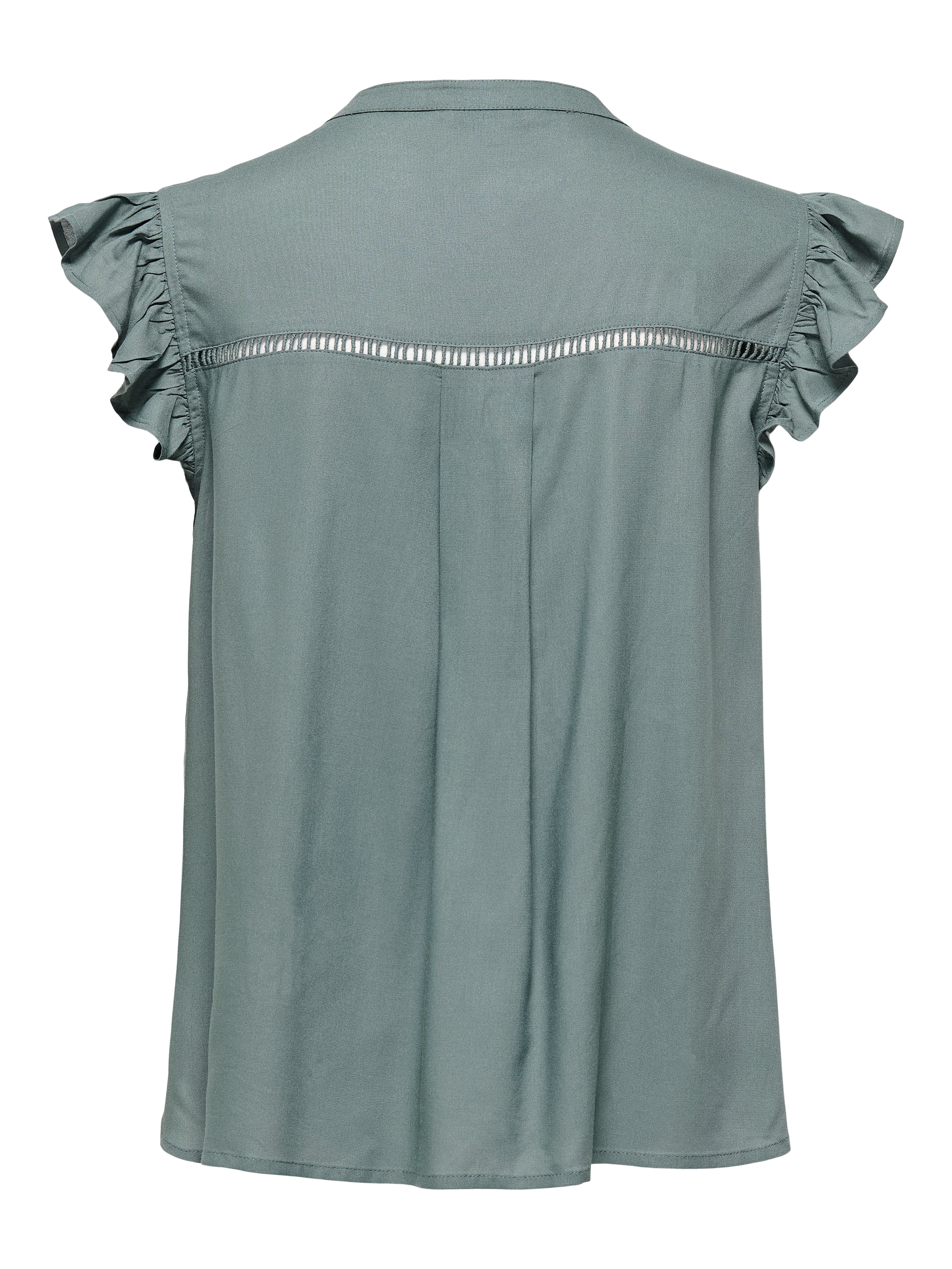 ONLY Kurzarmbluse »ONLROSELLA LIFE CAPSLEEVE SHIRT WVN NOOS« Viskose, regular fit