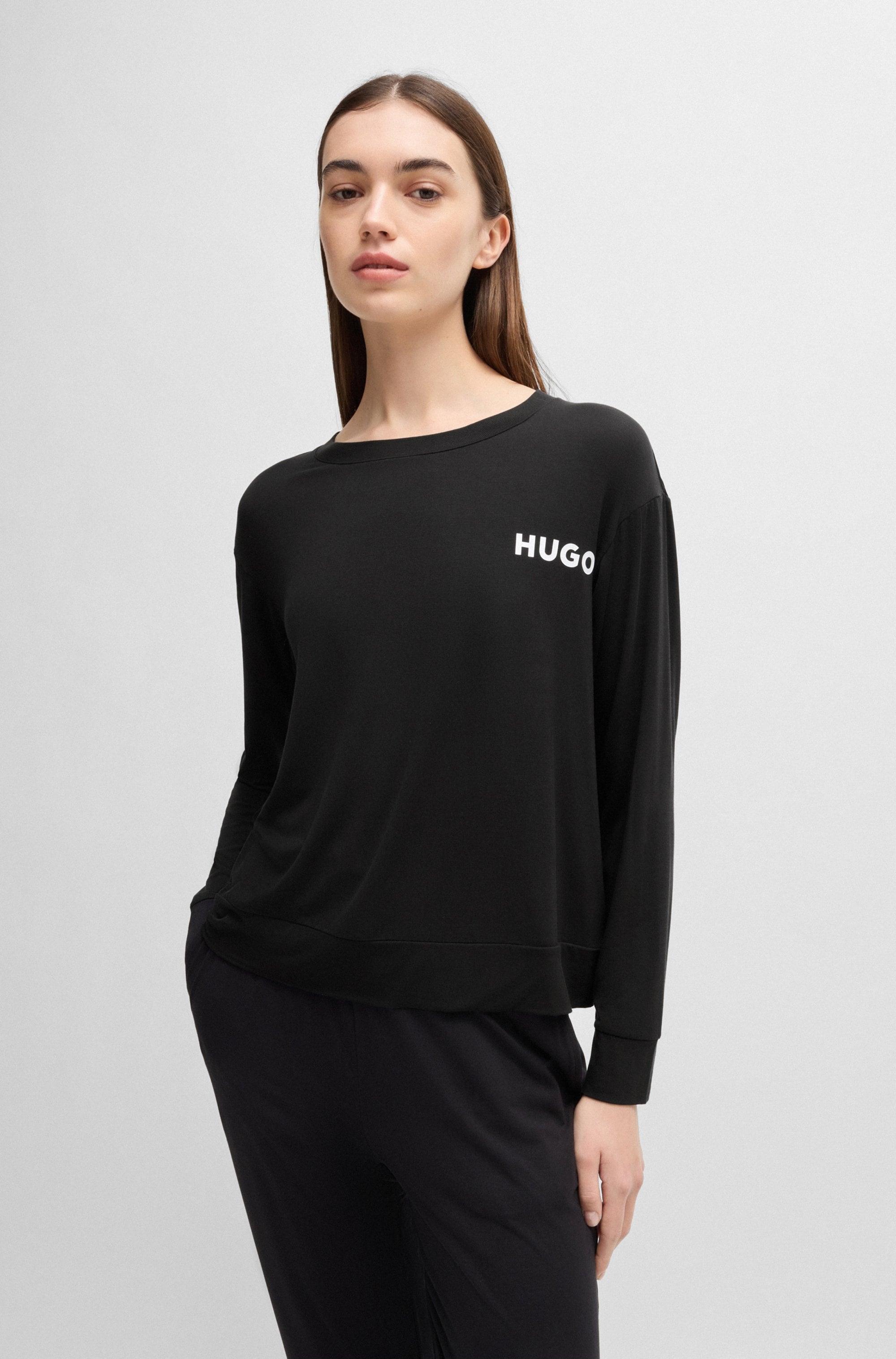 HUGO Underwear Langarmshirt "UNITE LS-SHIRT", mit Rundhalsausschnitt günstig online kaufen