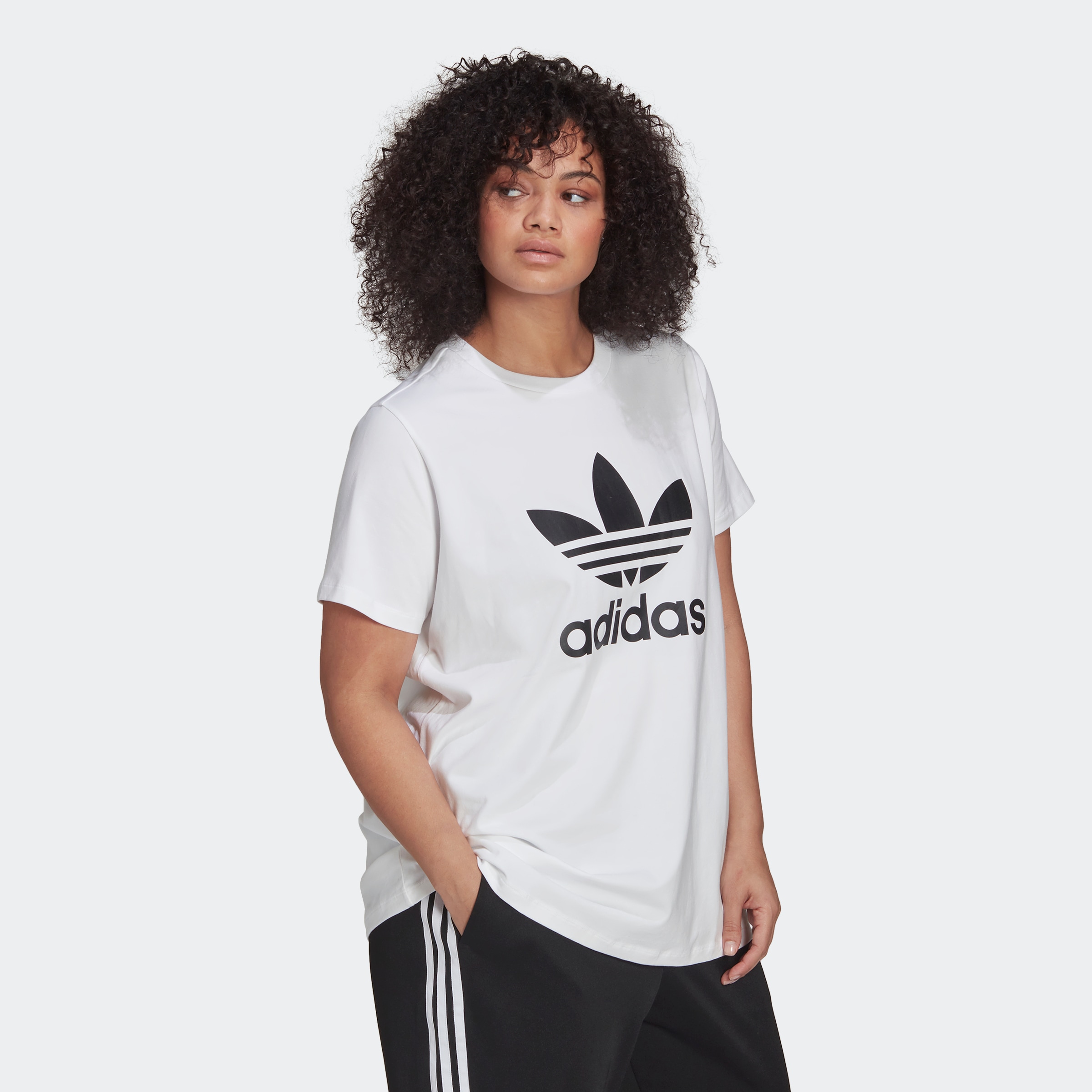 Black Friday adidas Originals TREFOIL T-Shirt »ADICOLOR | GROSSE BAUR CLASSICS – GRÖSSEN«