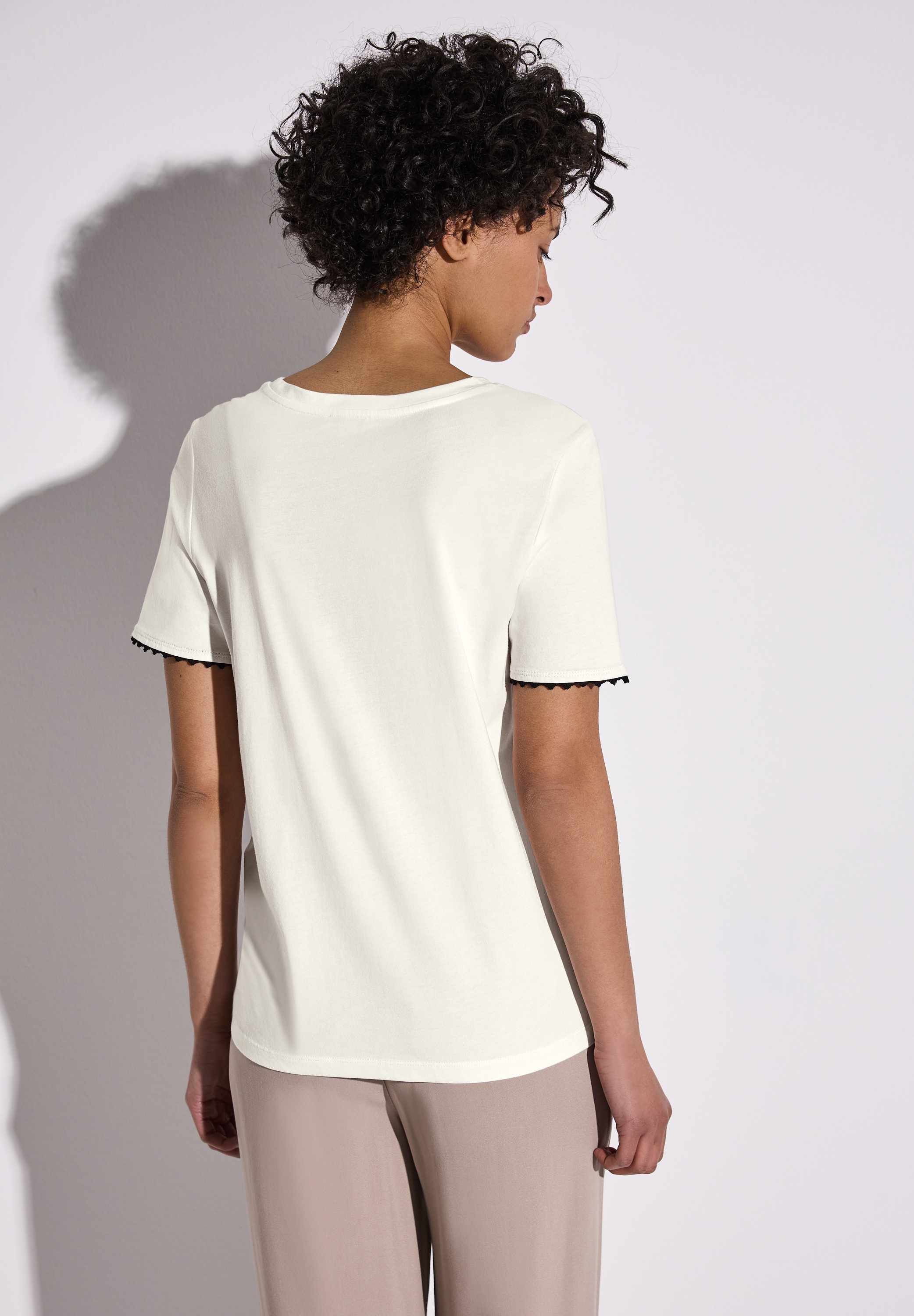 STREET ONE T-Shirt, mit Rundhalsausschnitt
