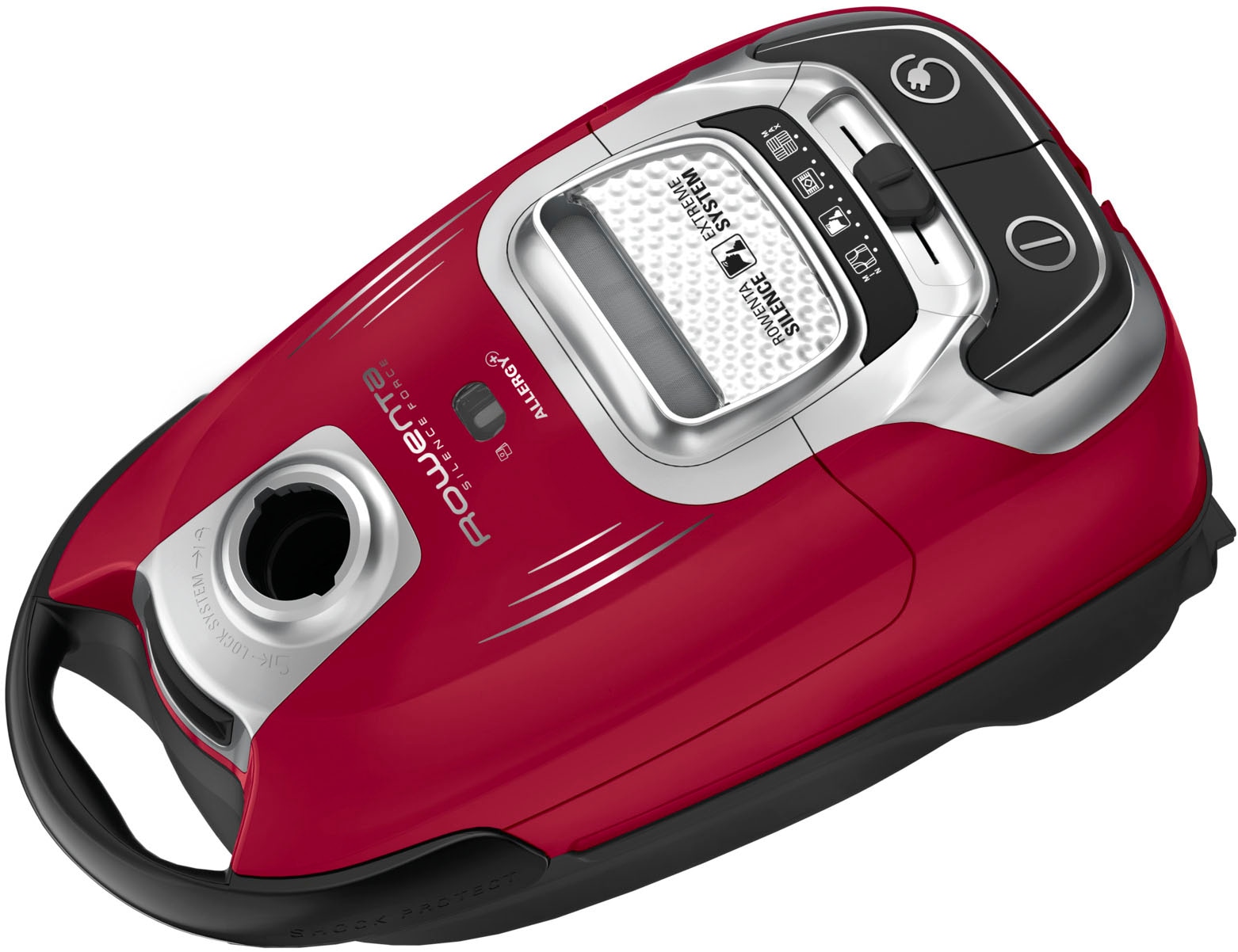 Rowenta Bodenstaubsauger »Silence Force Effitech, langlebiger EffiTech-Motor, starke Saugkraft«, 400 W, mit Beutel, ultra leise mit nur 57dB(A), HEPA-Filterung von min. 99,98%, RO7473