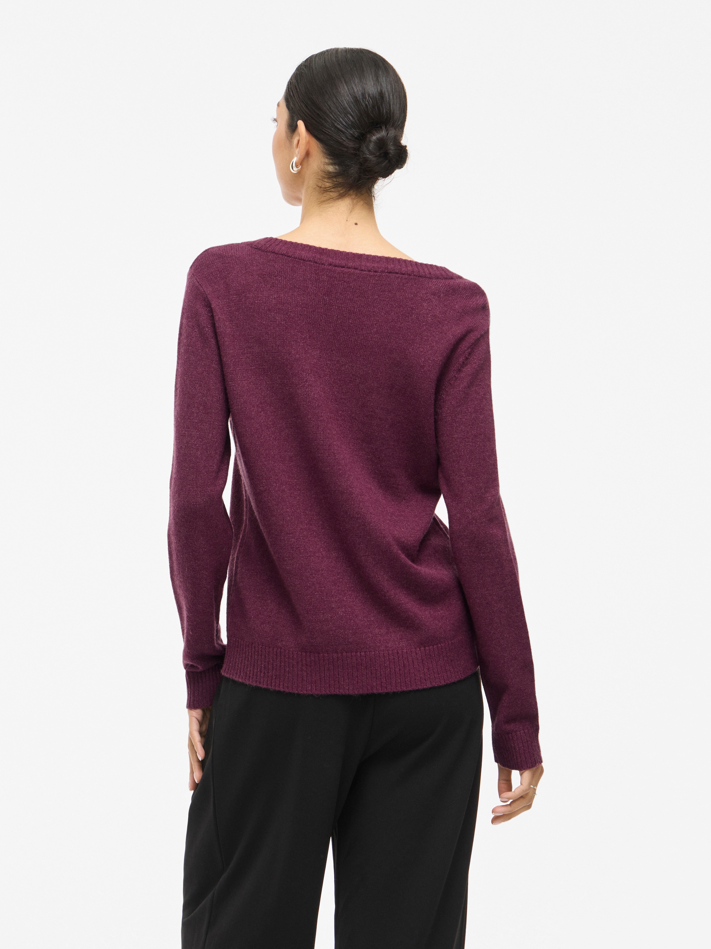 Vila Rundhalspullover »VIRIL O-NECK L/S KNIT TOP - NOOS«
