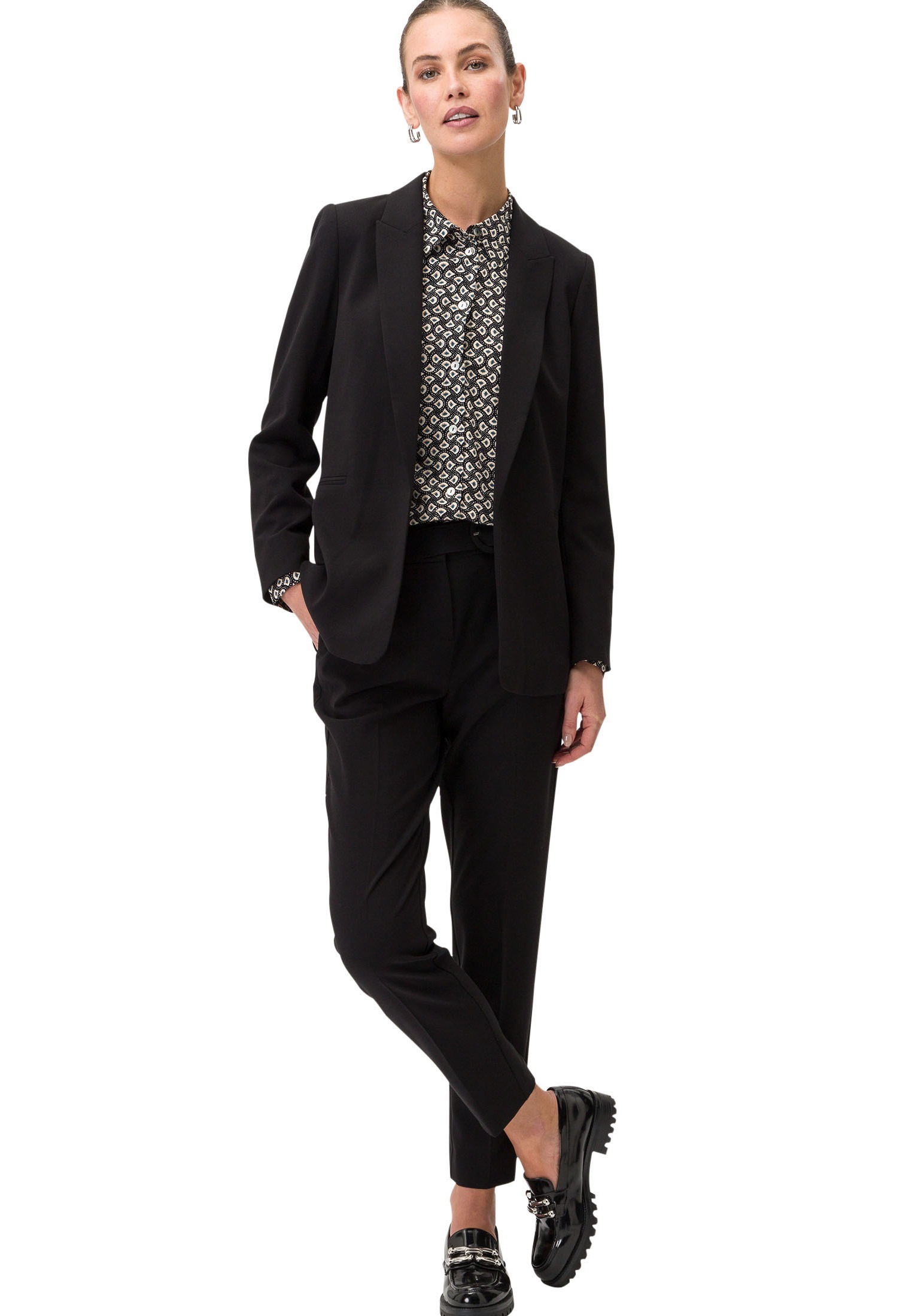 Zero Kurzblazer »zero Blazer Long Style«, Plain/ohne Details