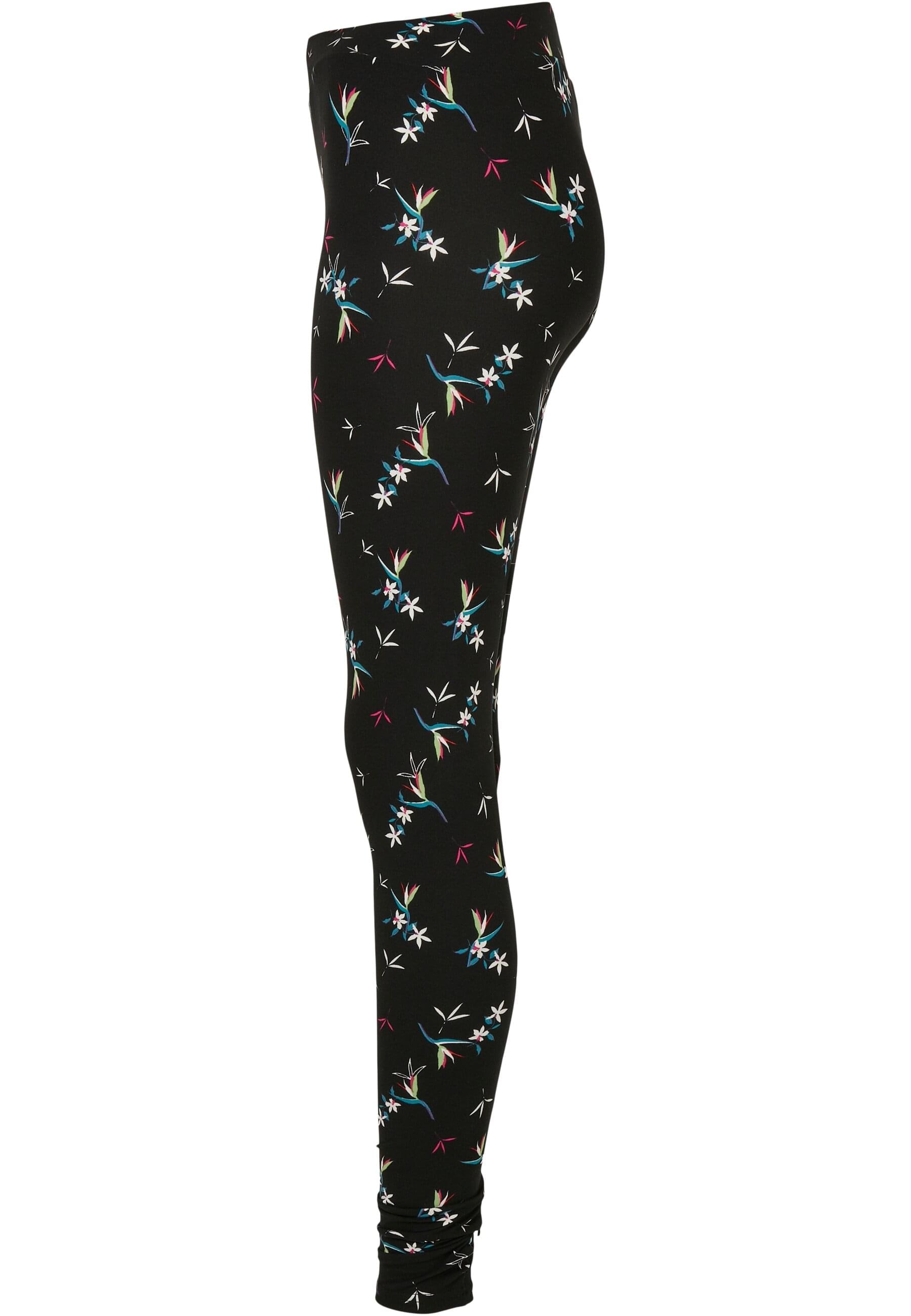 URBAN CLASSICS Leggings »Urban Classics Damen Ladies Soft AOP Leggings«, (1 tlg.)