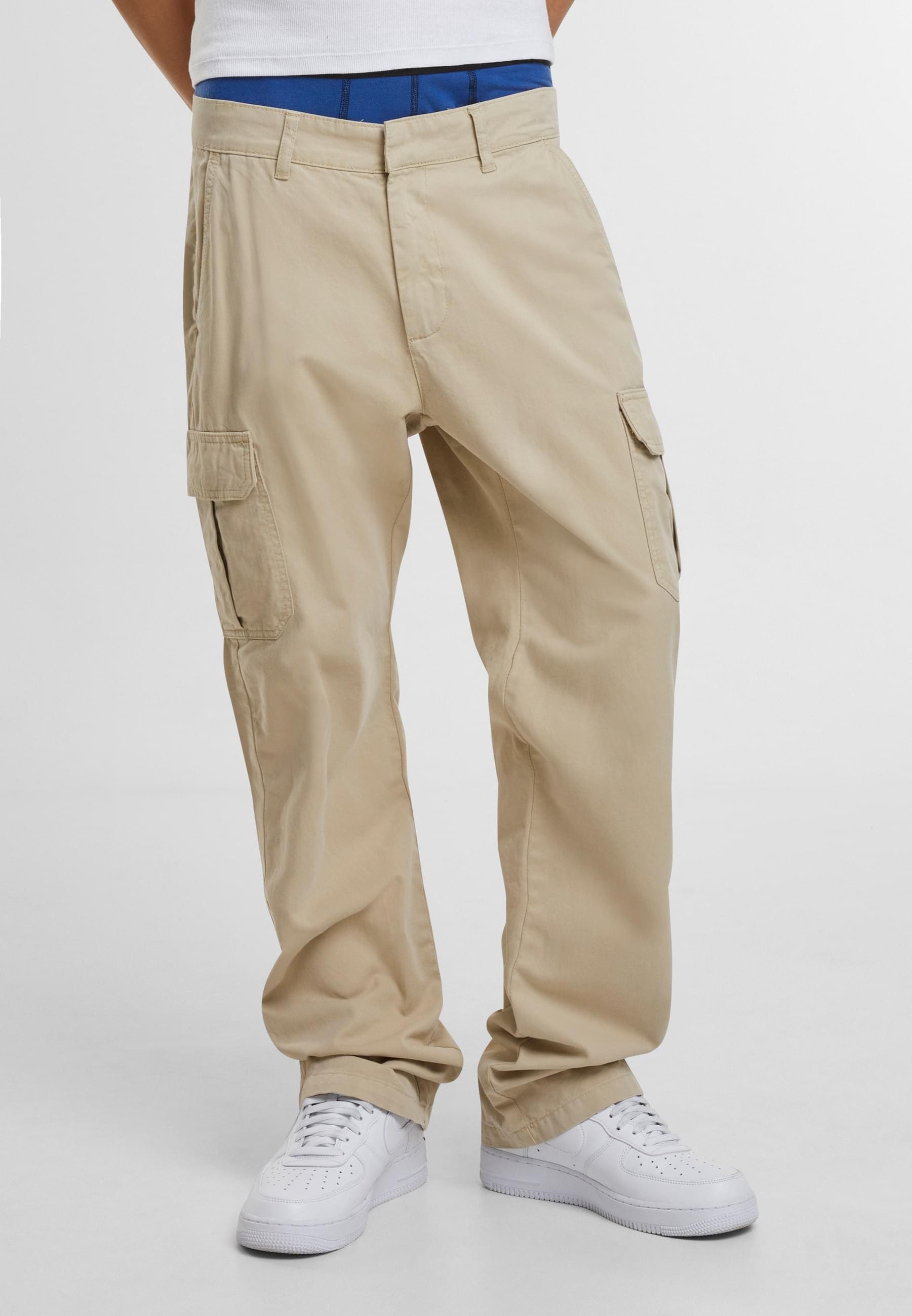 URBAN CLASSICS Cargohose »Urban Classics Herren Straight Leg Cargo Pants«, (1 tlg.)