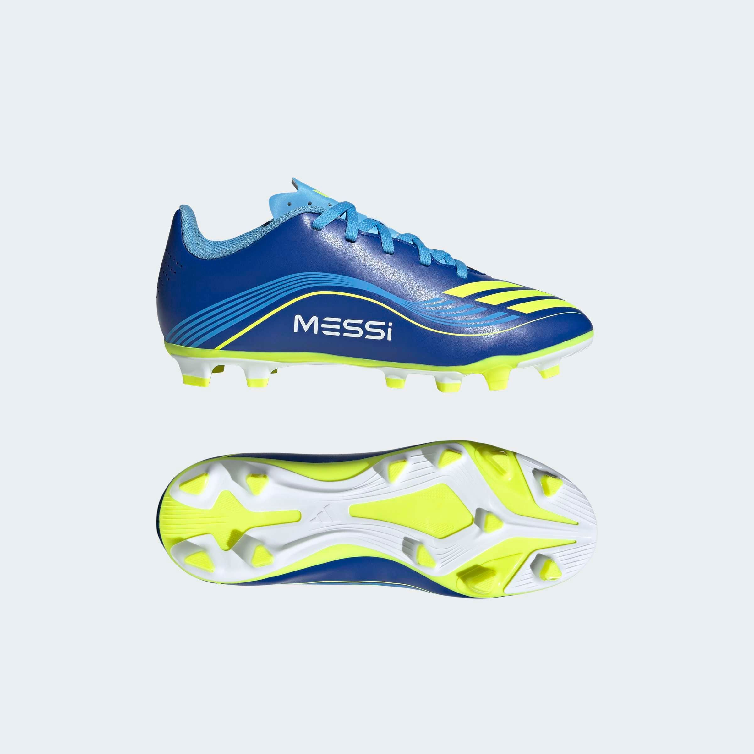 adidas Performance Fußballschuh »F50 MESSI CLUB  KUNSTRASEN NEUERER GENERATION, HART- UND ASCHENPLÄTZE«  geeignet für Rasen- und Kunstrasenplätze, für Kinder & Jugendliche