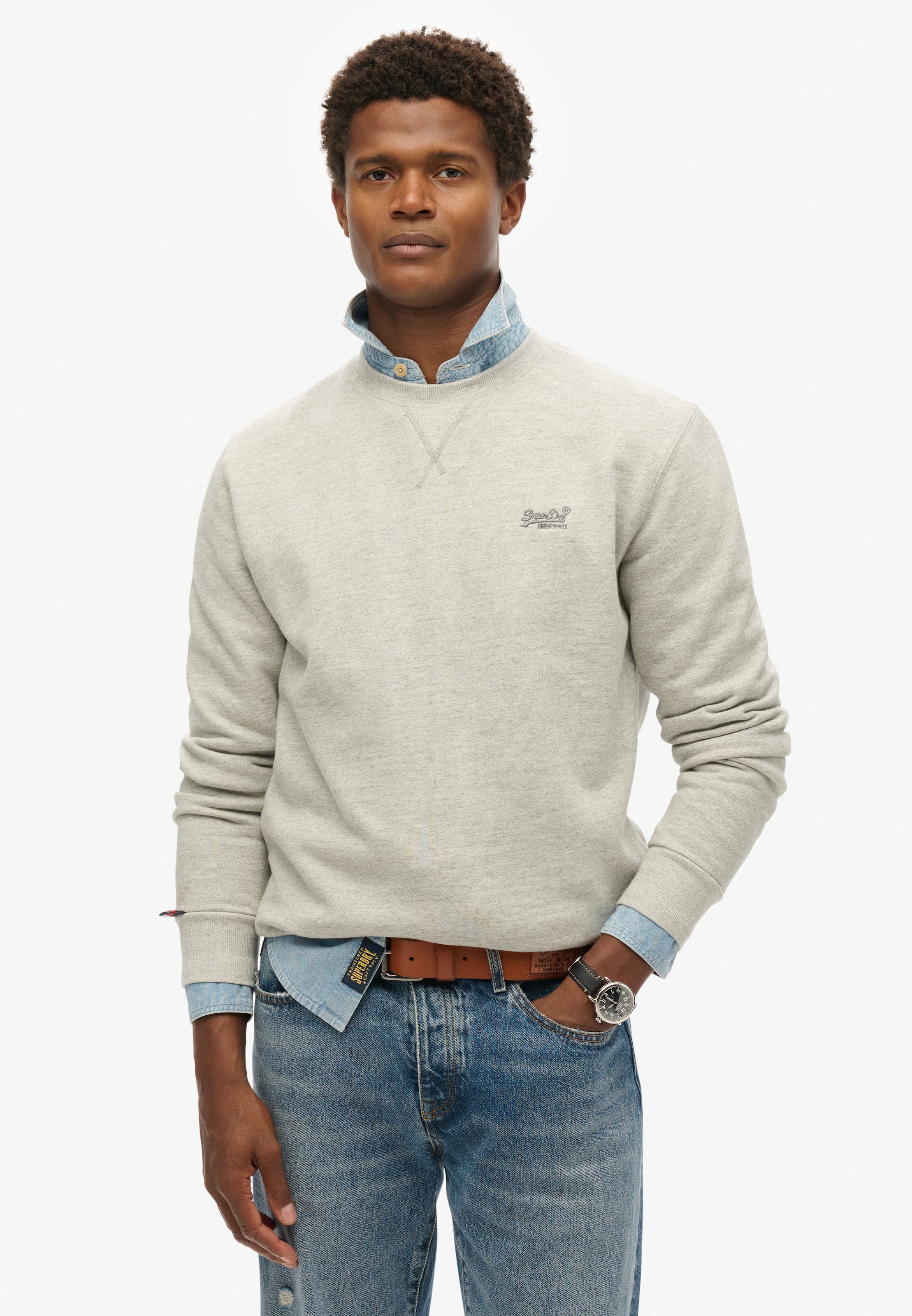 Superdry Sweatshirt "ESSENTIAL LOGO CREW SWEATSHIRT" günstig online kaufen