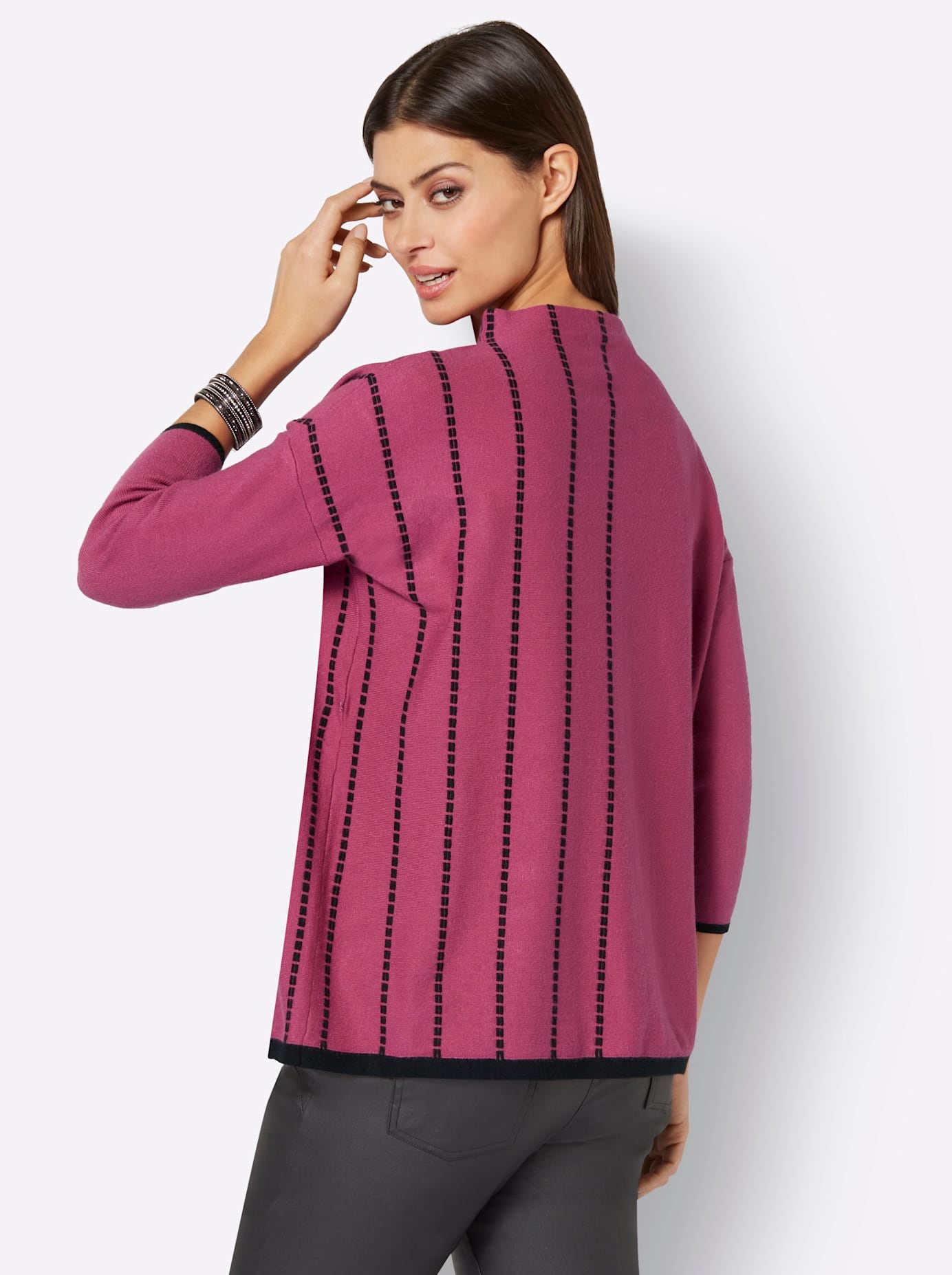 creation L Strickpullover »Stehkragen-Pullover«