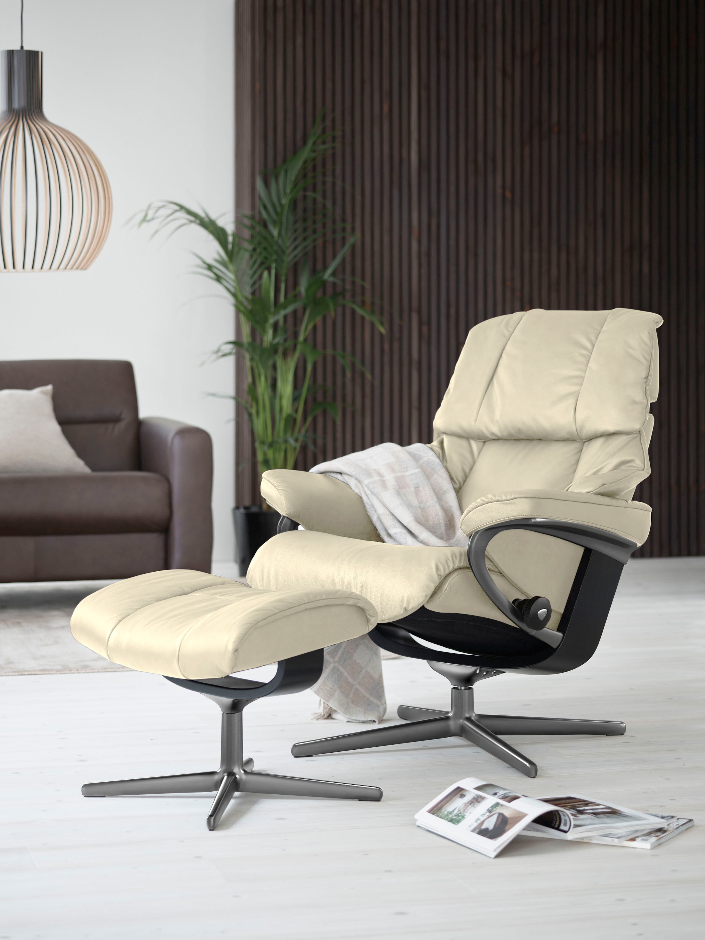 Stressless Relaxsessel "Reno" Set, Relaxsessel mit Hocker, mit Hocker, mit günstig online kaufen