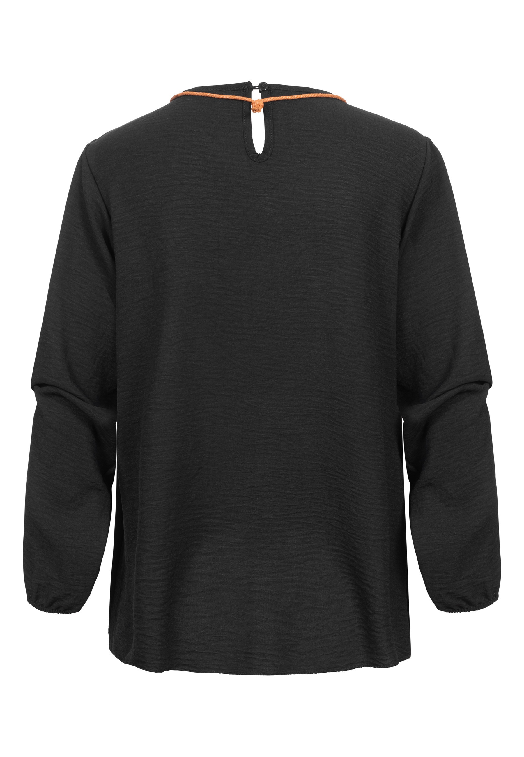 CLOUD 5IVE Klassische Bluse »CLOUD 5IVE Longsleeve Blouse with Necklace«