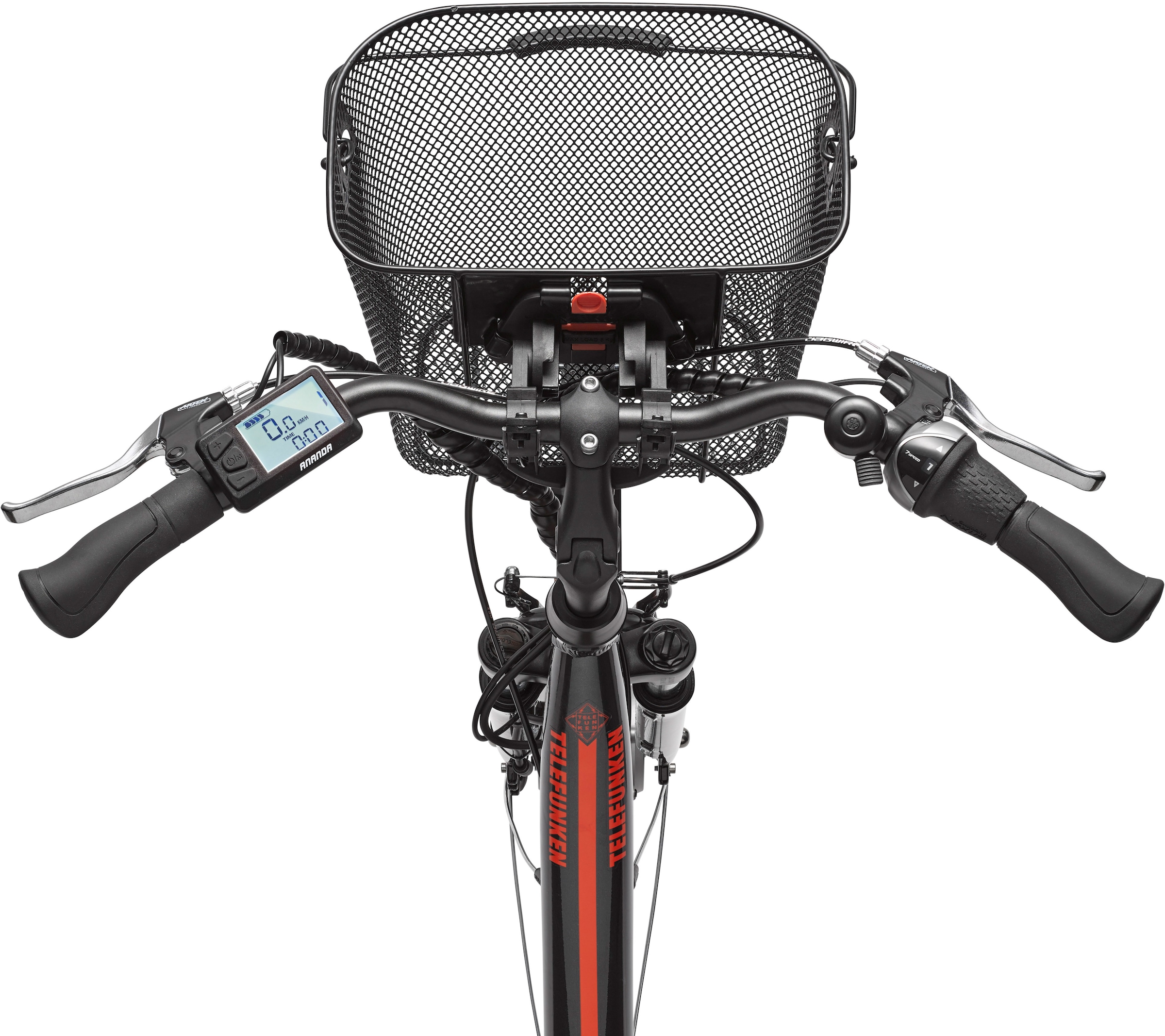 Telefunken E-Bike »RC657 Multitalent«, 7 Gang, Shimano, Nexus, Frontmotor 250 W