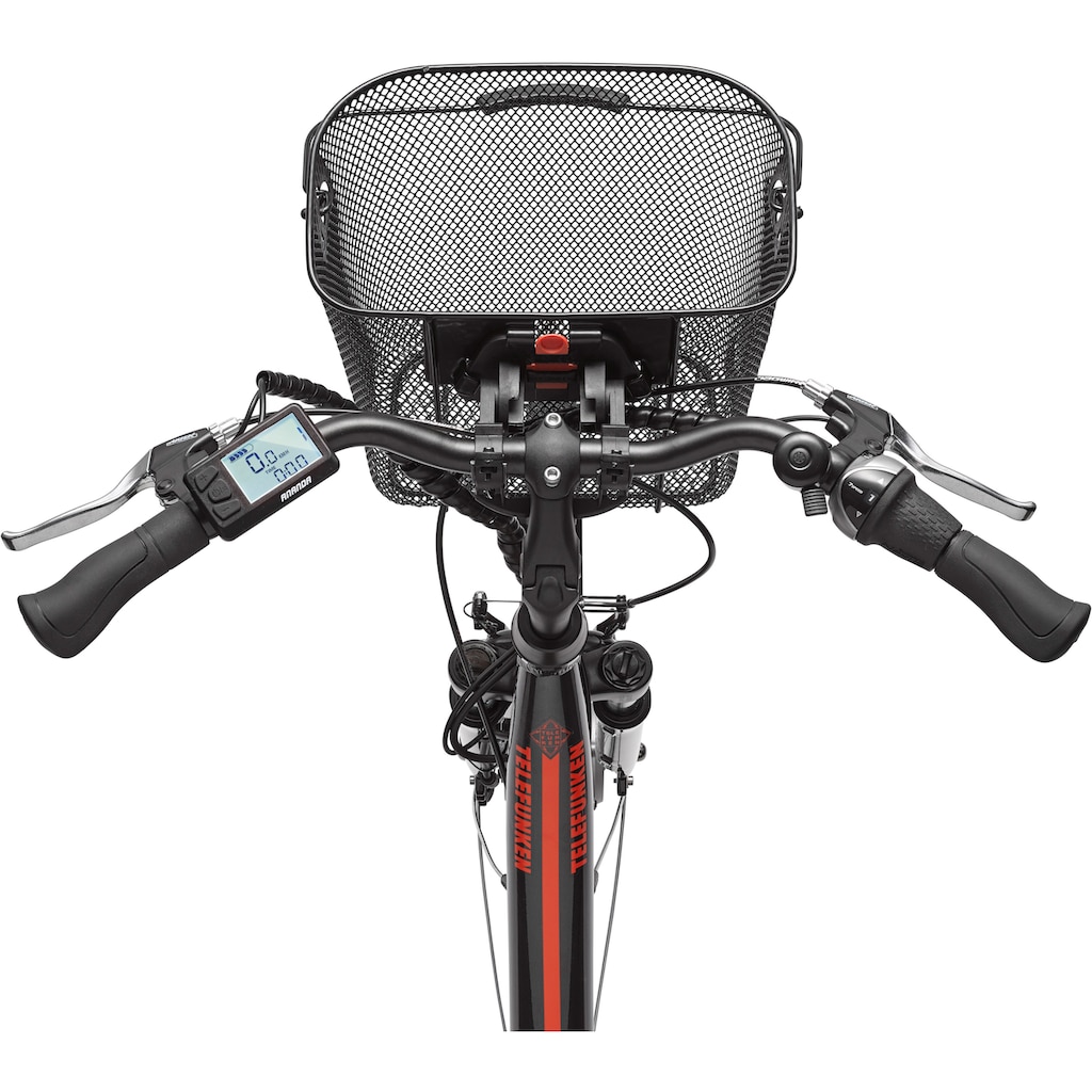 Telefunken E-Bike »RC657 Multitalent«, 7 Gang, Shimano, Nexus, Frontmotor 250 W