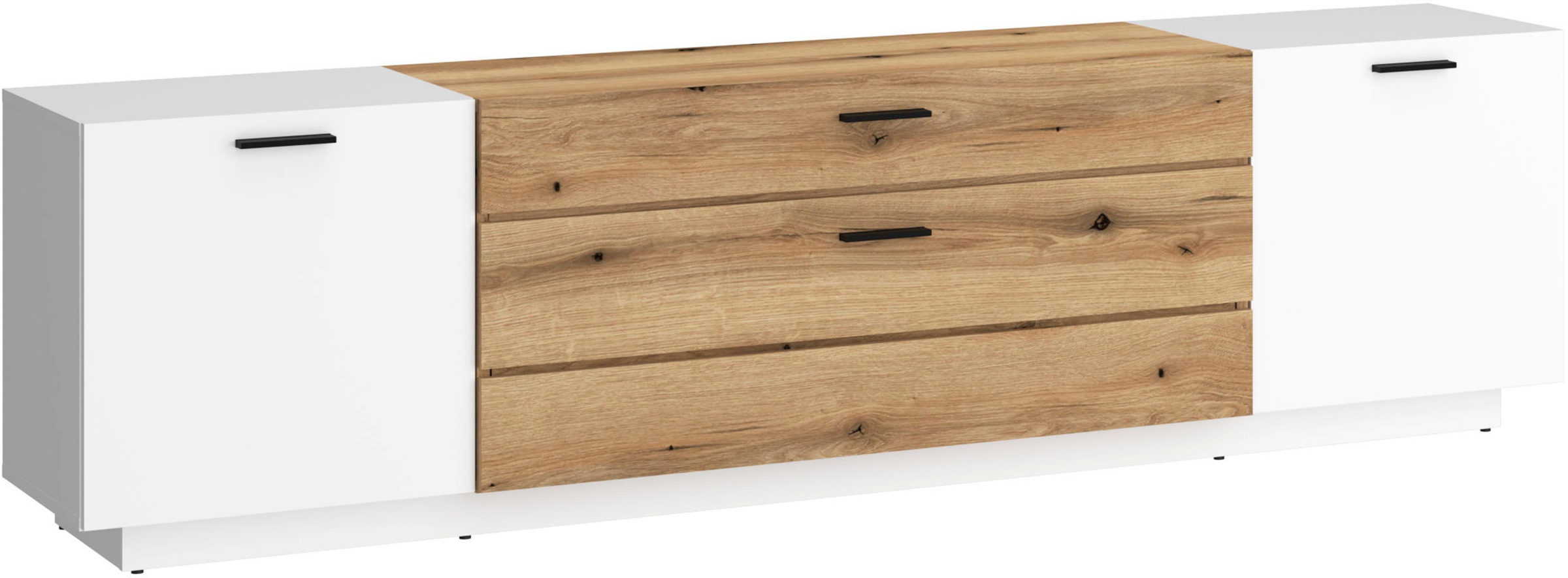 Home affaire Lowboard "Dalano" Breite ca.202 cm günstig online kaufen