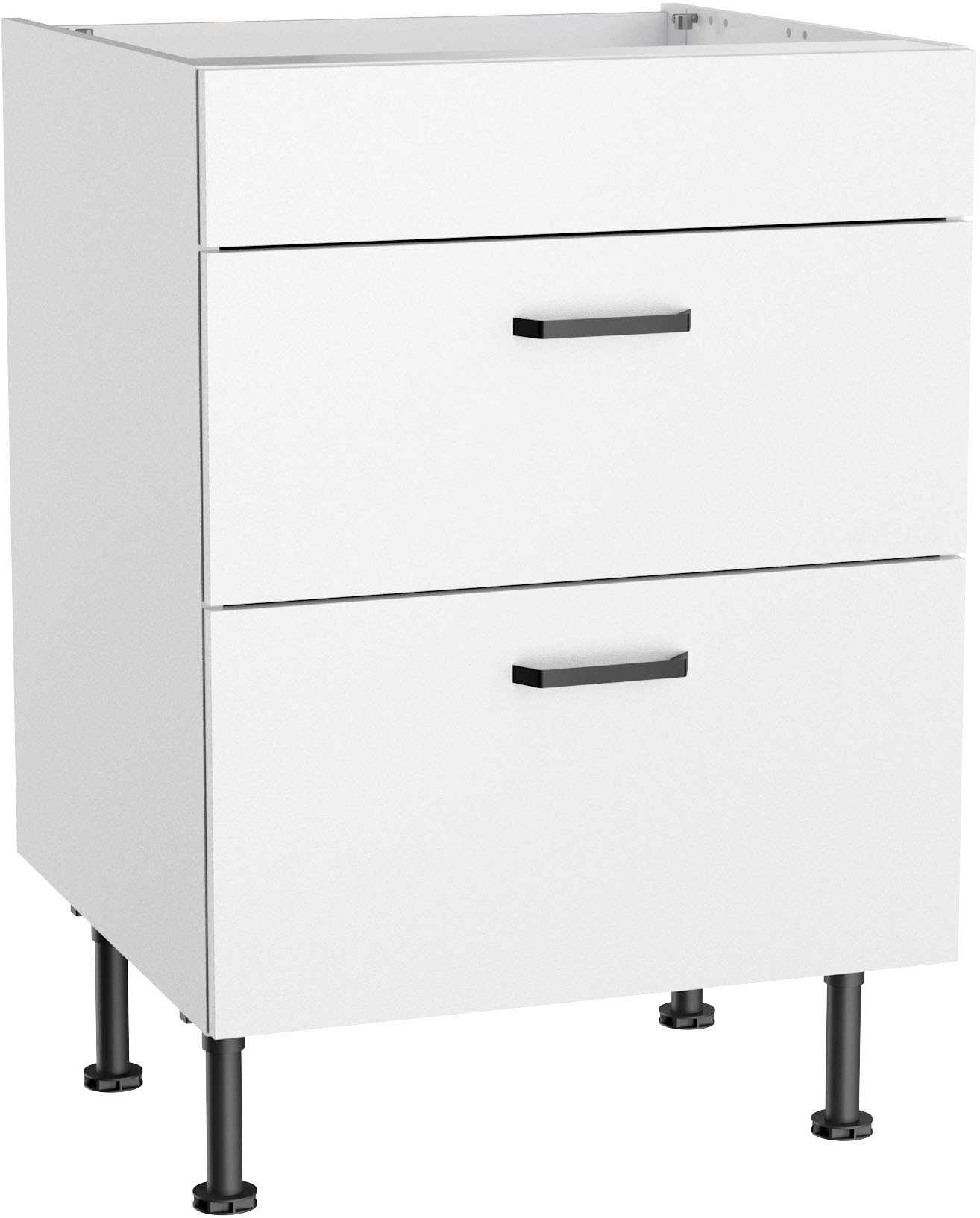 KOCHSTATION "KS-Paula" 60 cm breit, 87 cm hoch, 2 Auszüge für autarkes Einbaukochfeld