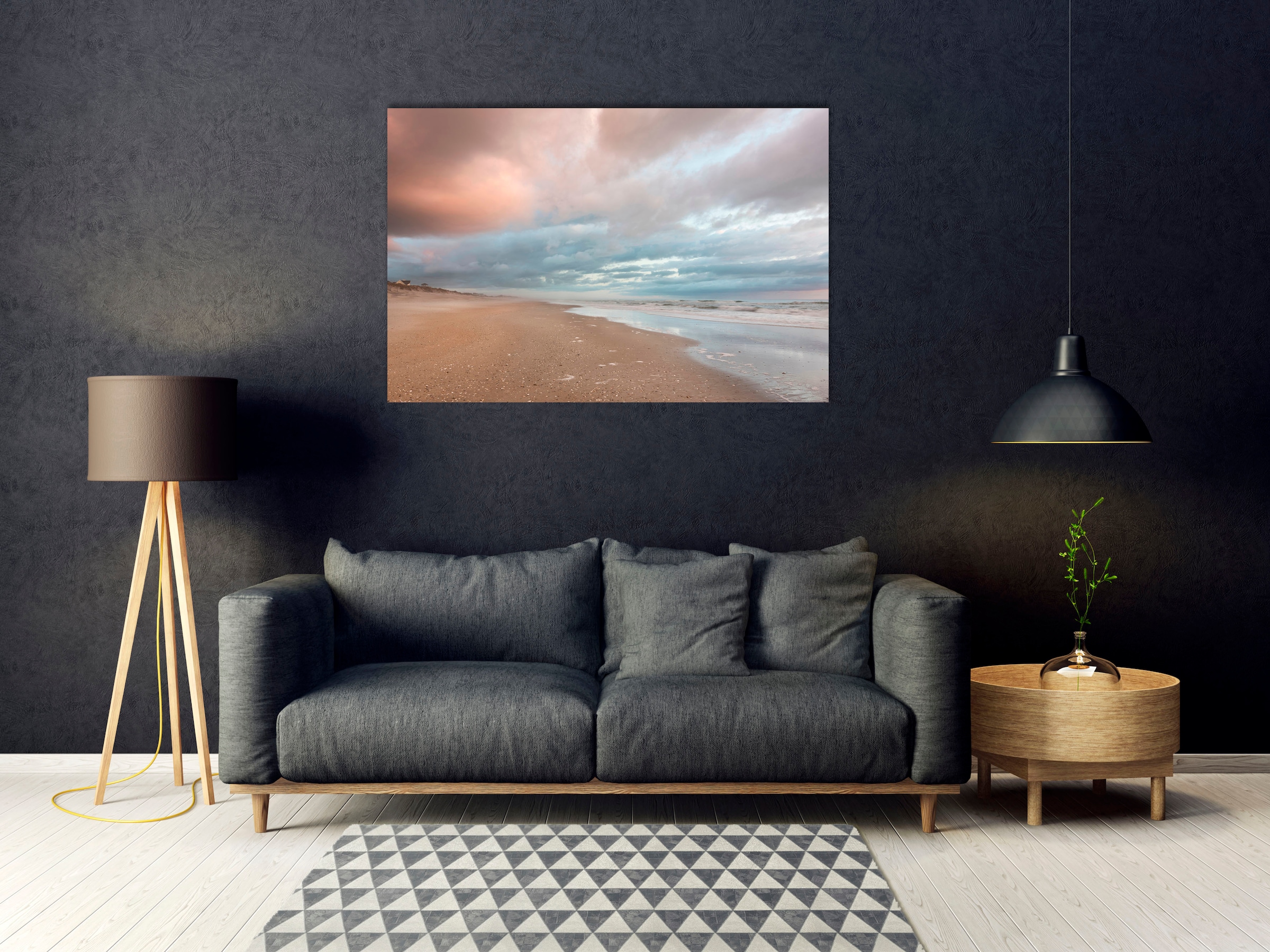 queence Acrylglasbild "Exes" Strand 1 Stk. tlg. günstig online kaufen