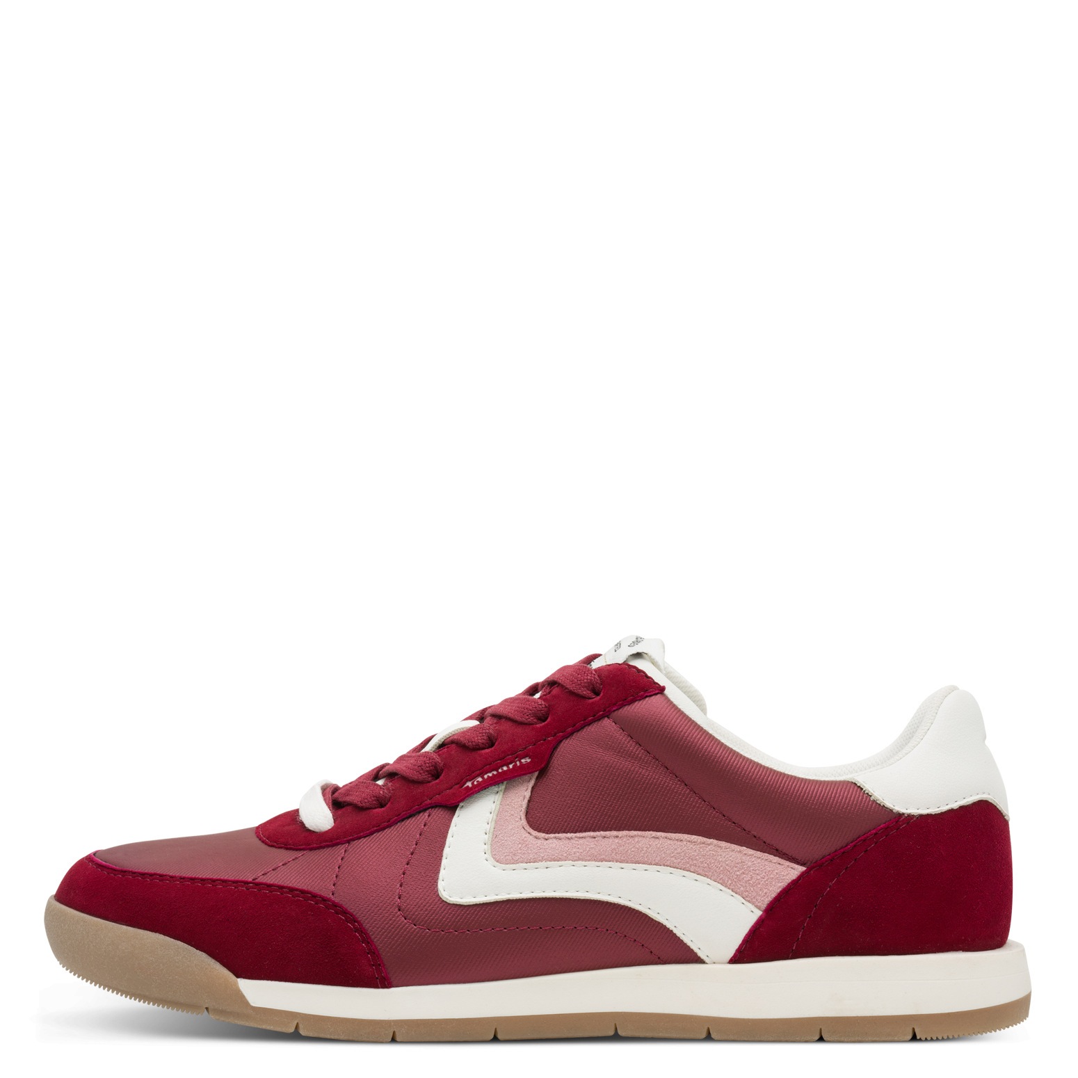 Tamaris Sneaker, Freizeitschuh, Halbschuh, Schnürschuh, weich gepolsterter Schaftrand