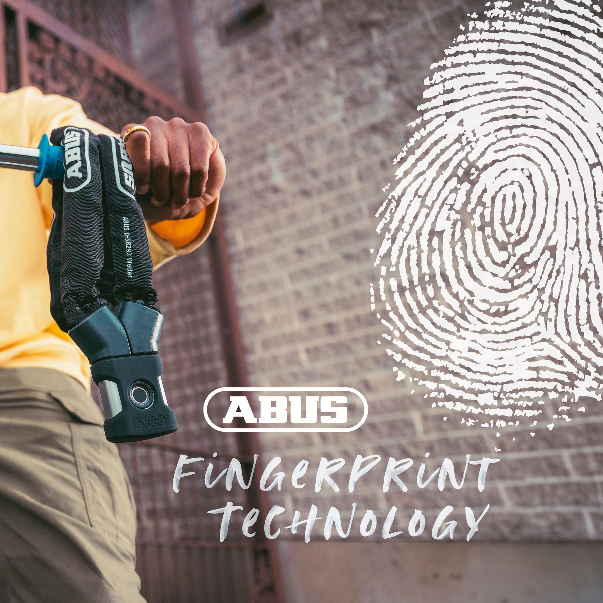 ABUS Kettenschloss »Yardo 7807F BK«