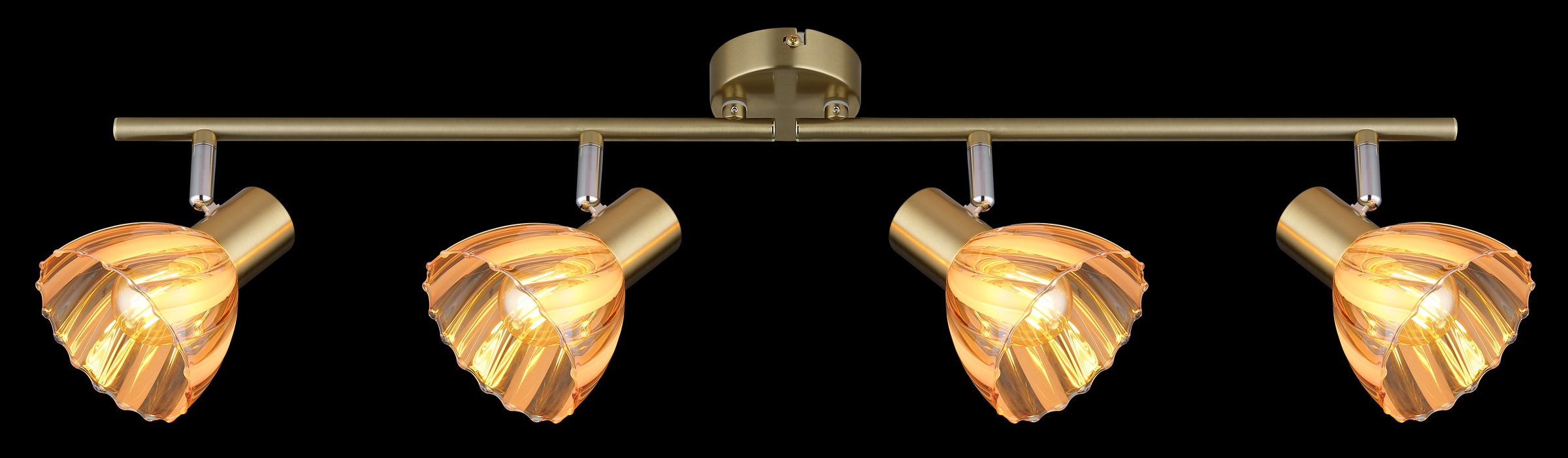 GLOBO LIGHTING Deckenspot »ZACHERY« E14 1 Stk. Strahler mit Chrom, Glas, schwenkbar