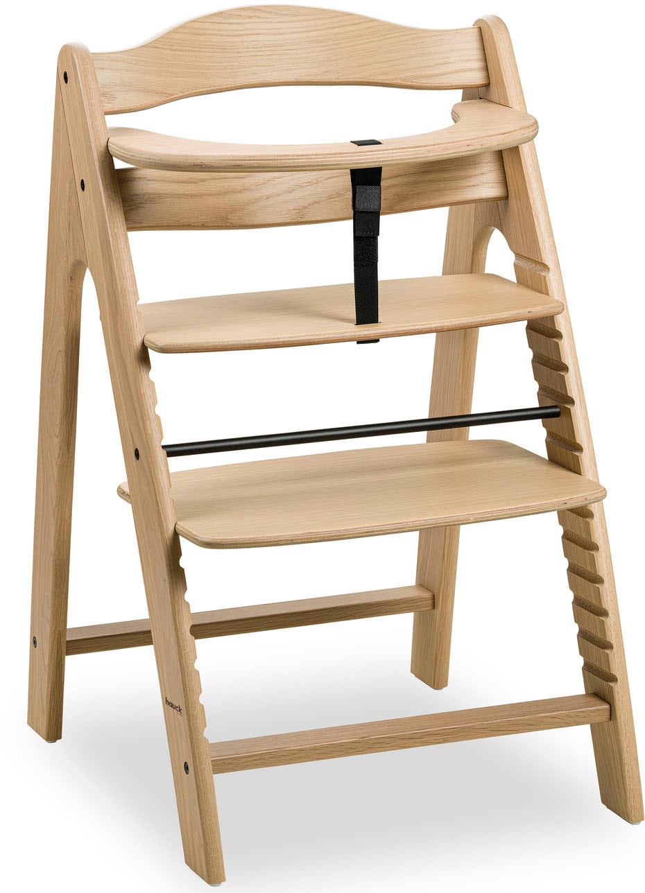 HAUCK Kinder Hochstuhl "Arketa, oak", braun, Massivholz, Stühle, FSC - schützt Wald