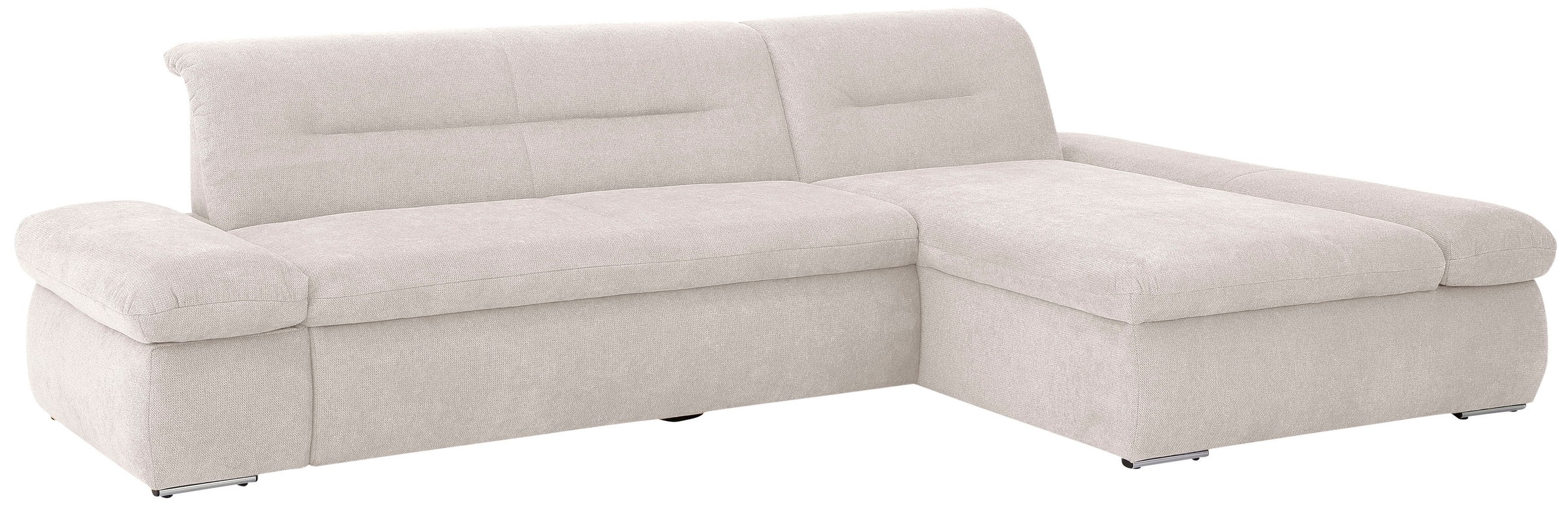INOSIGN Ecksofa »Avesa L-Form«, Wahlweise mit Armteilvertsellung und Bettfunktion, B/T/H: 300/172/80cm