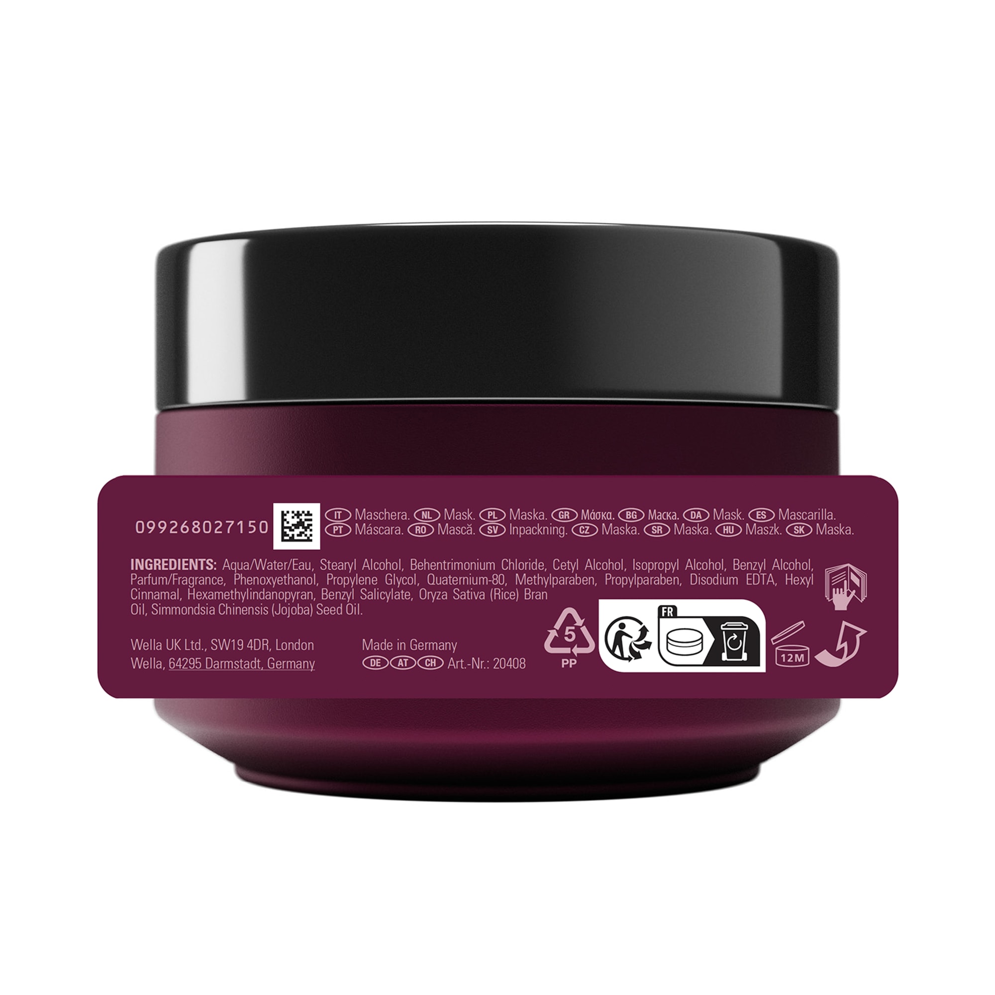 Sebastian Professional Haarmaske »Penetraitt Mask« für geschädigtes, glanzloses, trockenes und widerspenstiges Haar